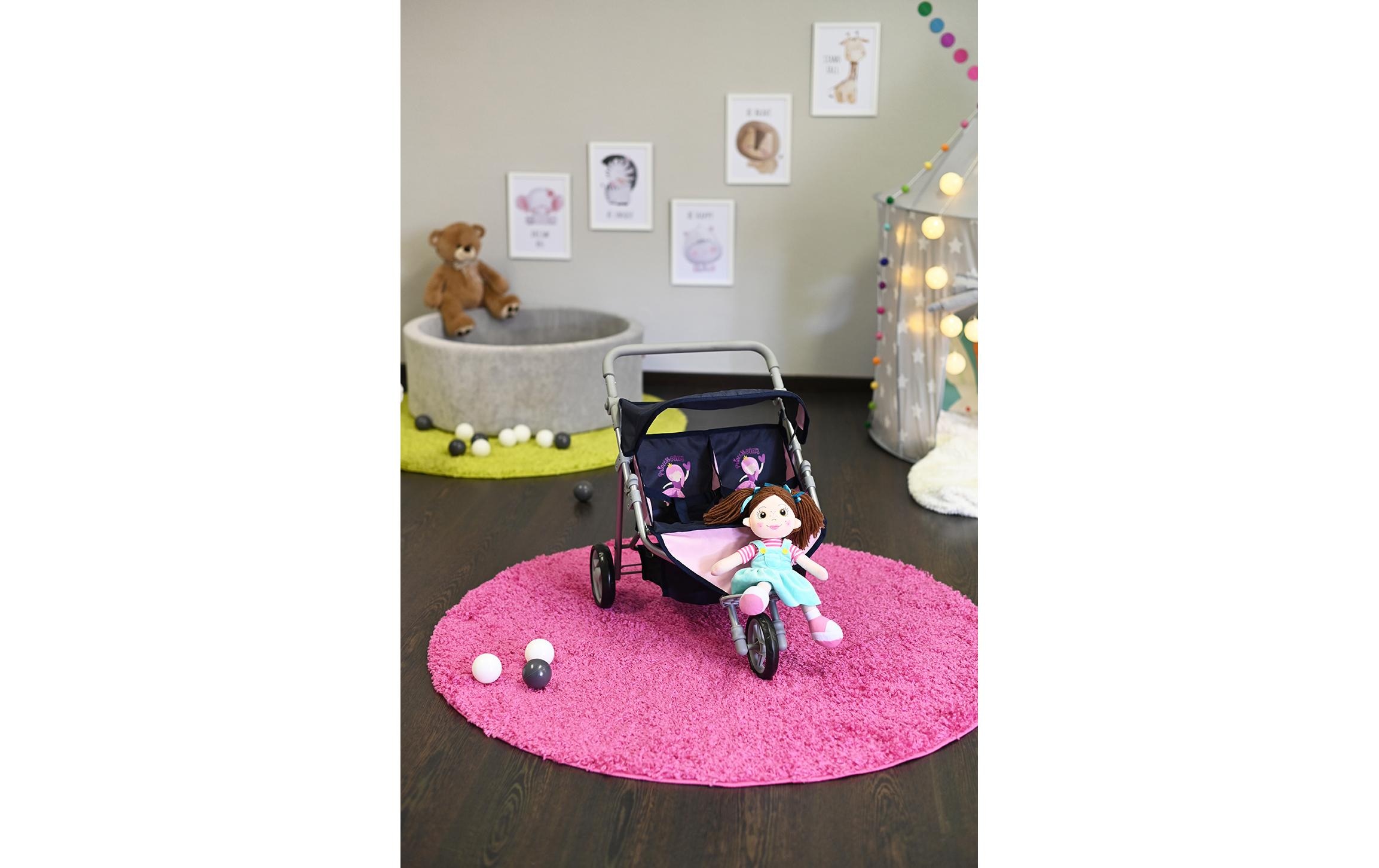 Knorrtoys® Puppen-Zwillingsbuggy »Princess«