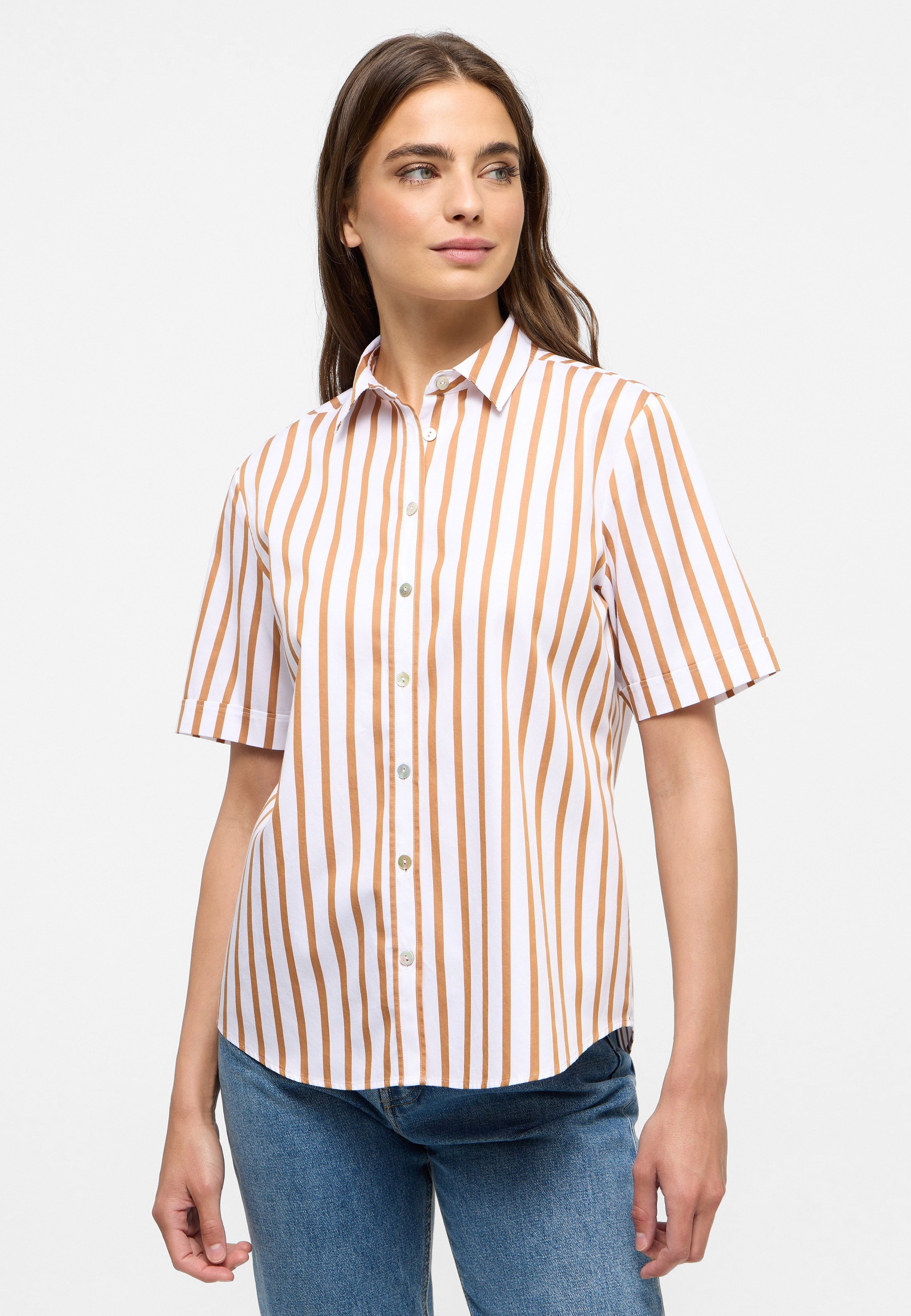 Eterna Hemdbluse »REGULAR FIT« EASY IRON (bügelleicht)
