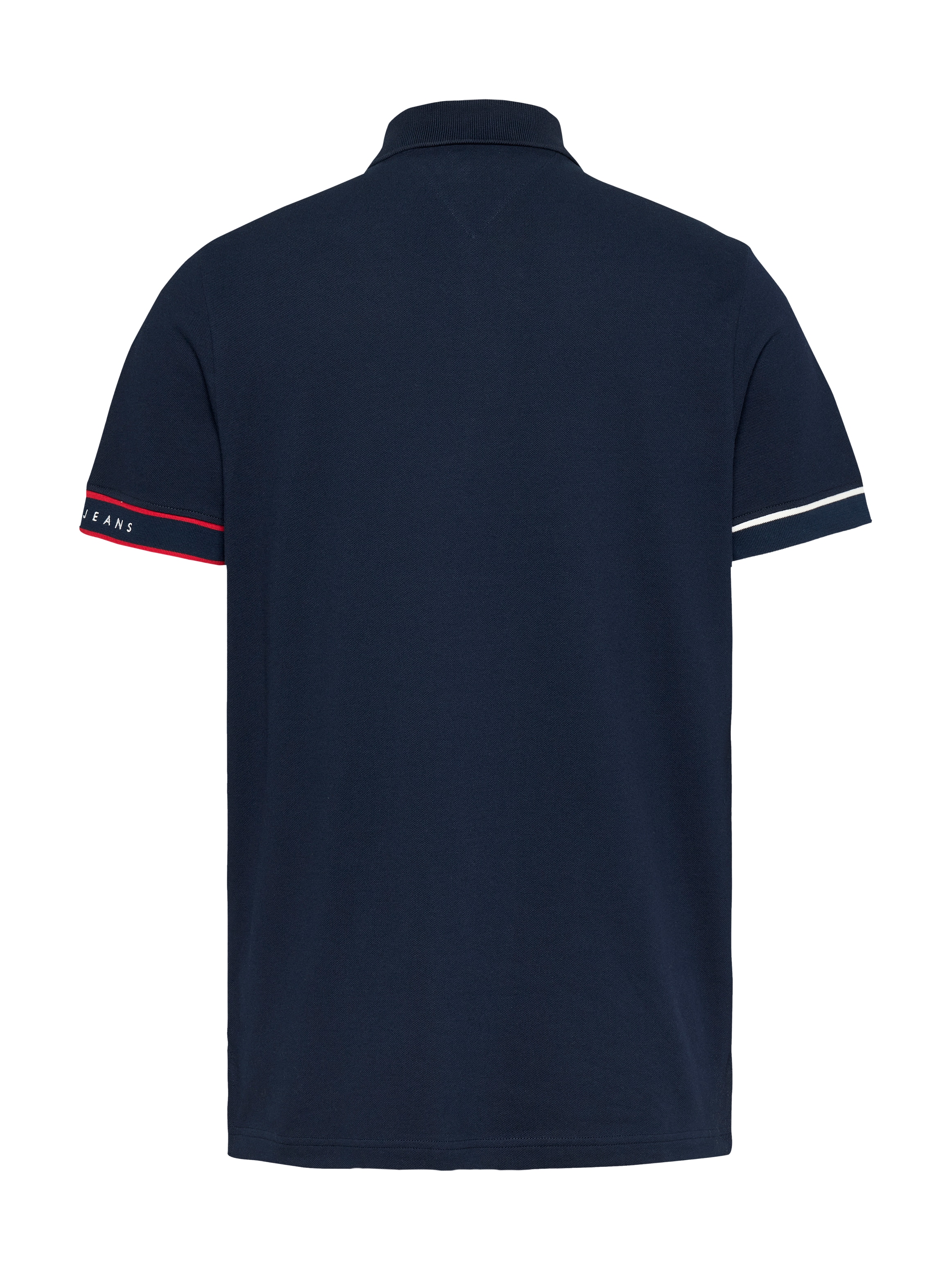 Tommy Jeans Plus Poloshirt »TJM SLIM FLAG CUFF POLO EXT«, Grosse Grössen