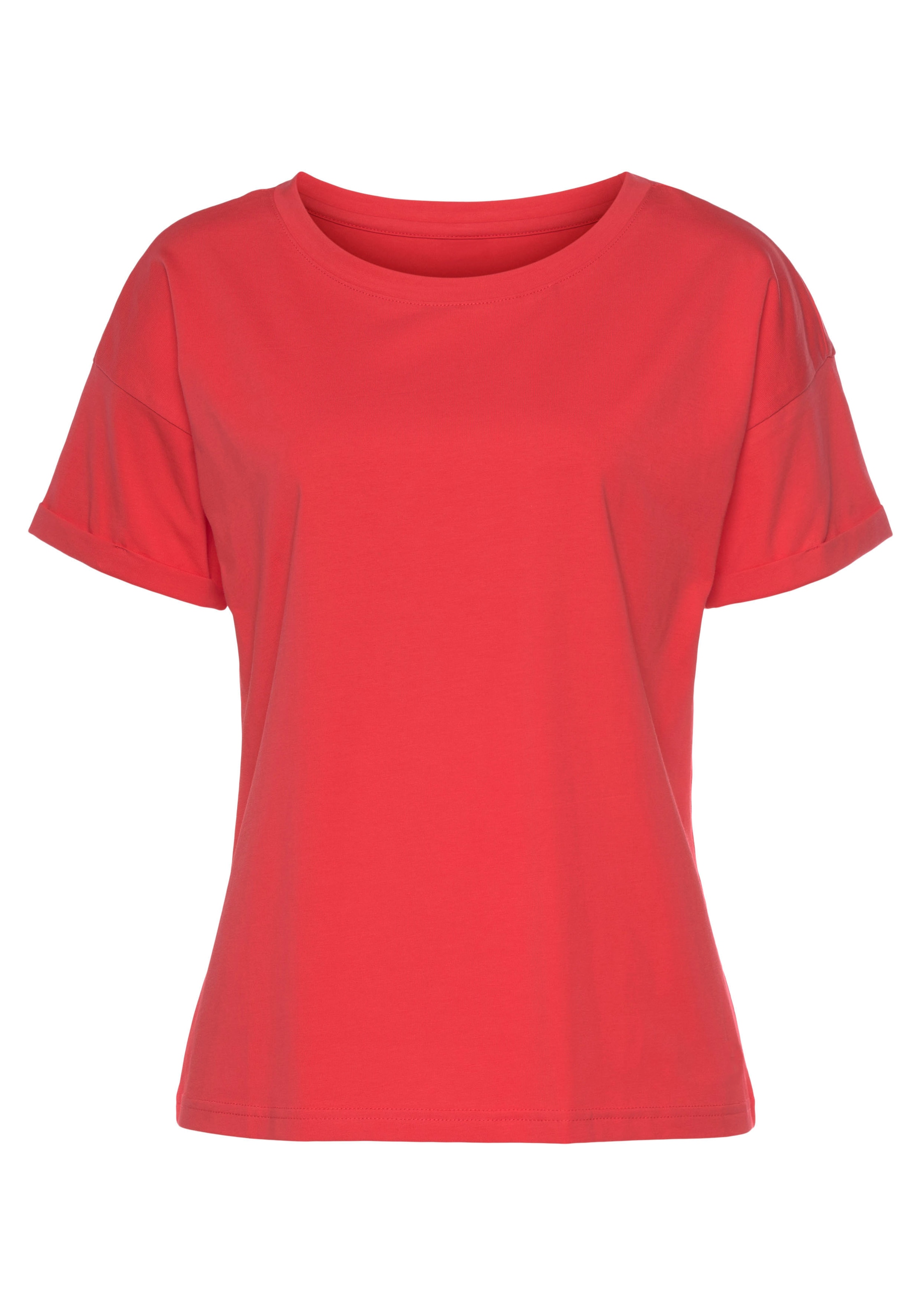 H.I.S T-Shirt »mit Ärmelaufschlag«, im maritimen Stil, Loungewear online  shoppen bei Jelmoli-Versand Schweiz