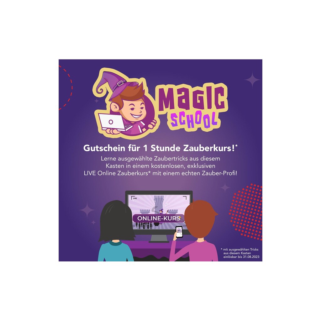 Kosmos Spiel »Die Zauberschule Magic - Silberfarben Edition«