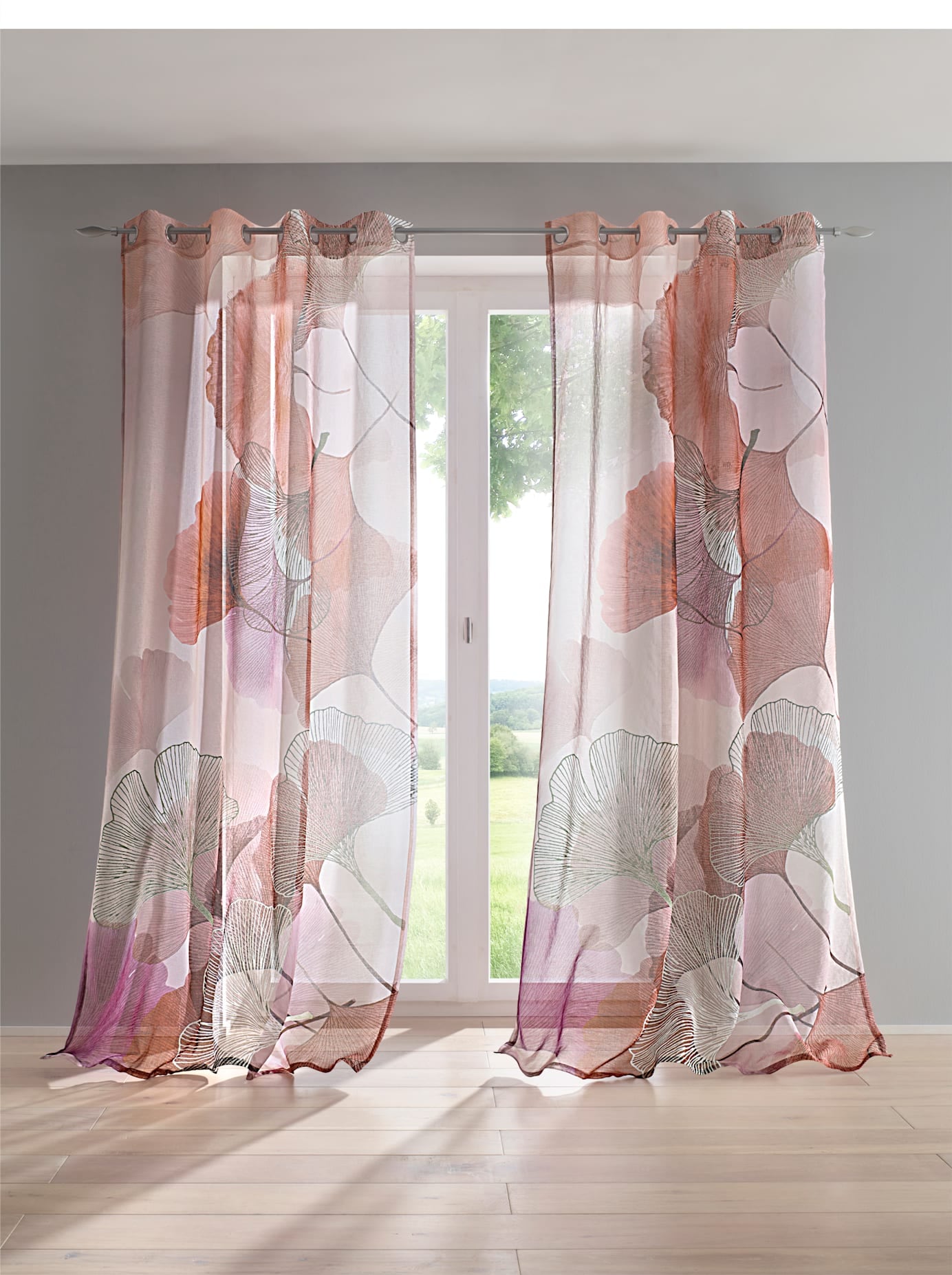 heine home Gardine Ösen 1 Stk. tlg.