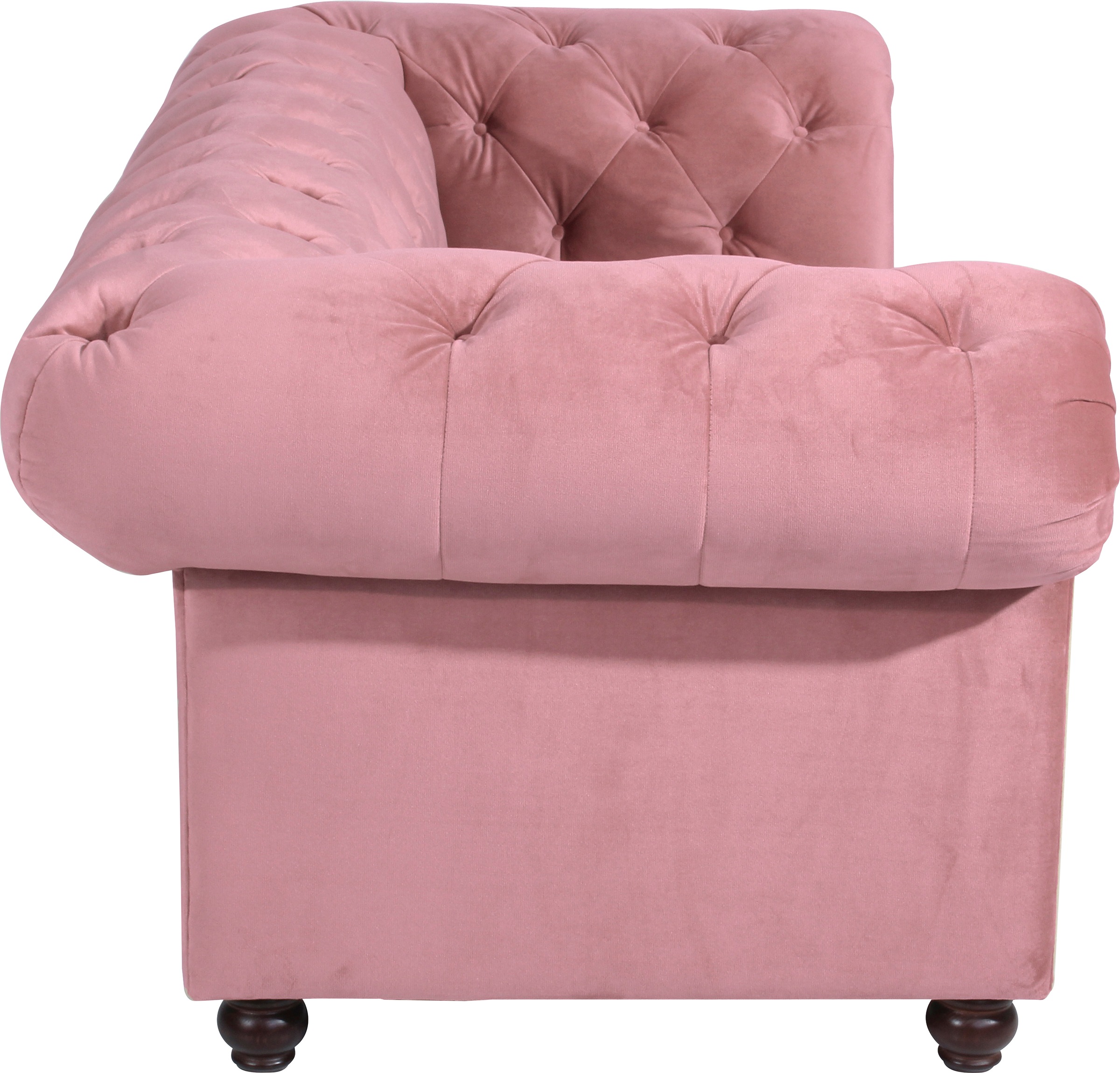 Max Winzer® Polstergarnitur »Old England Chesterfield, hochwertig und elegant«, (3 tlg.), mit edler Knopfheftung, 3-tlg.
