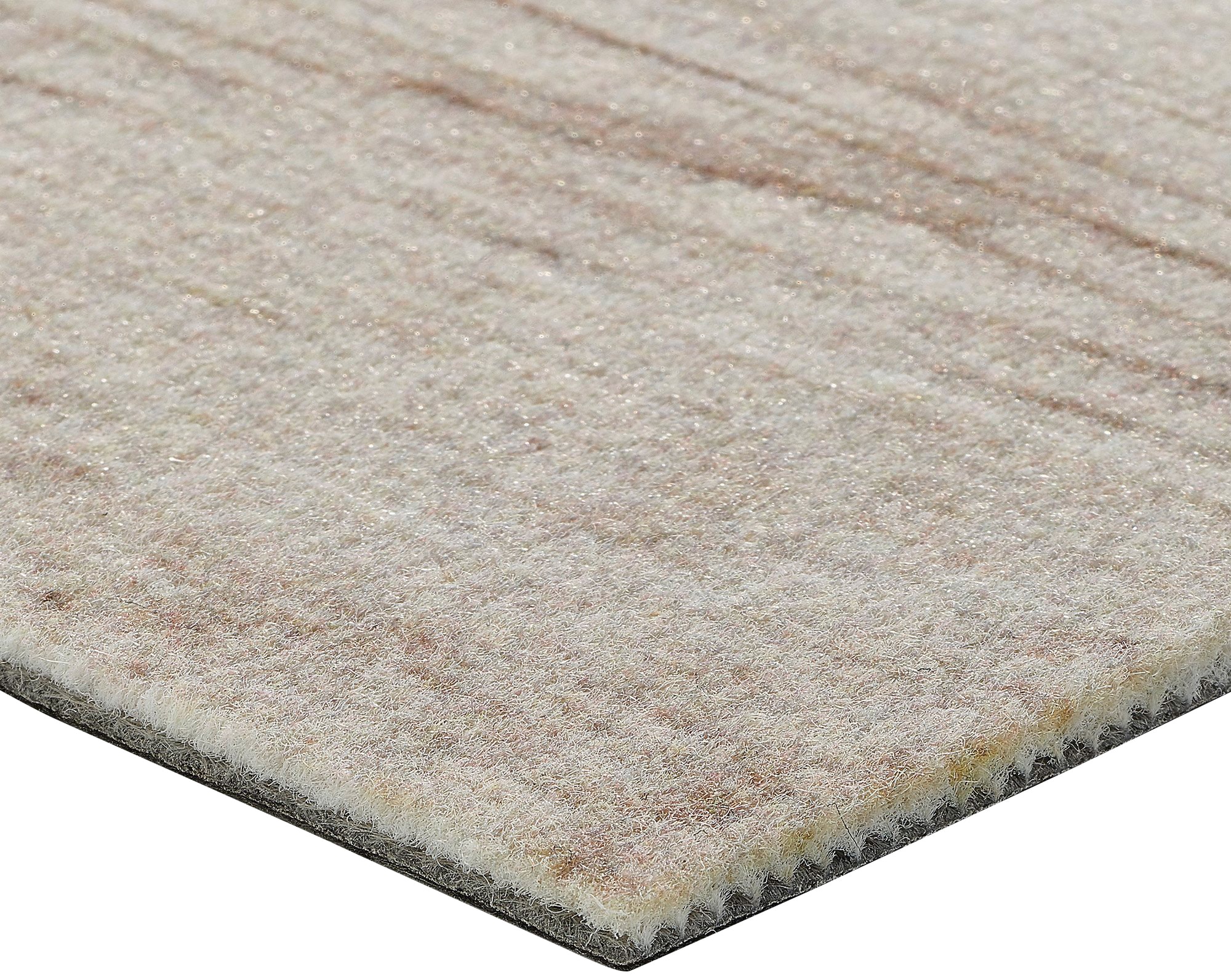 Infloor Teppichfliese »Velours, Stein- oder Holzoptik«, rechteckig, 5,5 mm Höhe, 14 Stück, 3,5 m², 25 x 100 cm, selbsthaftend, für Stuhlrollen geeignet