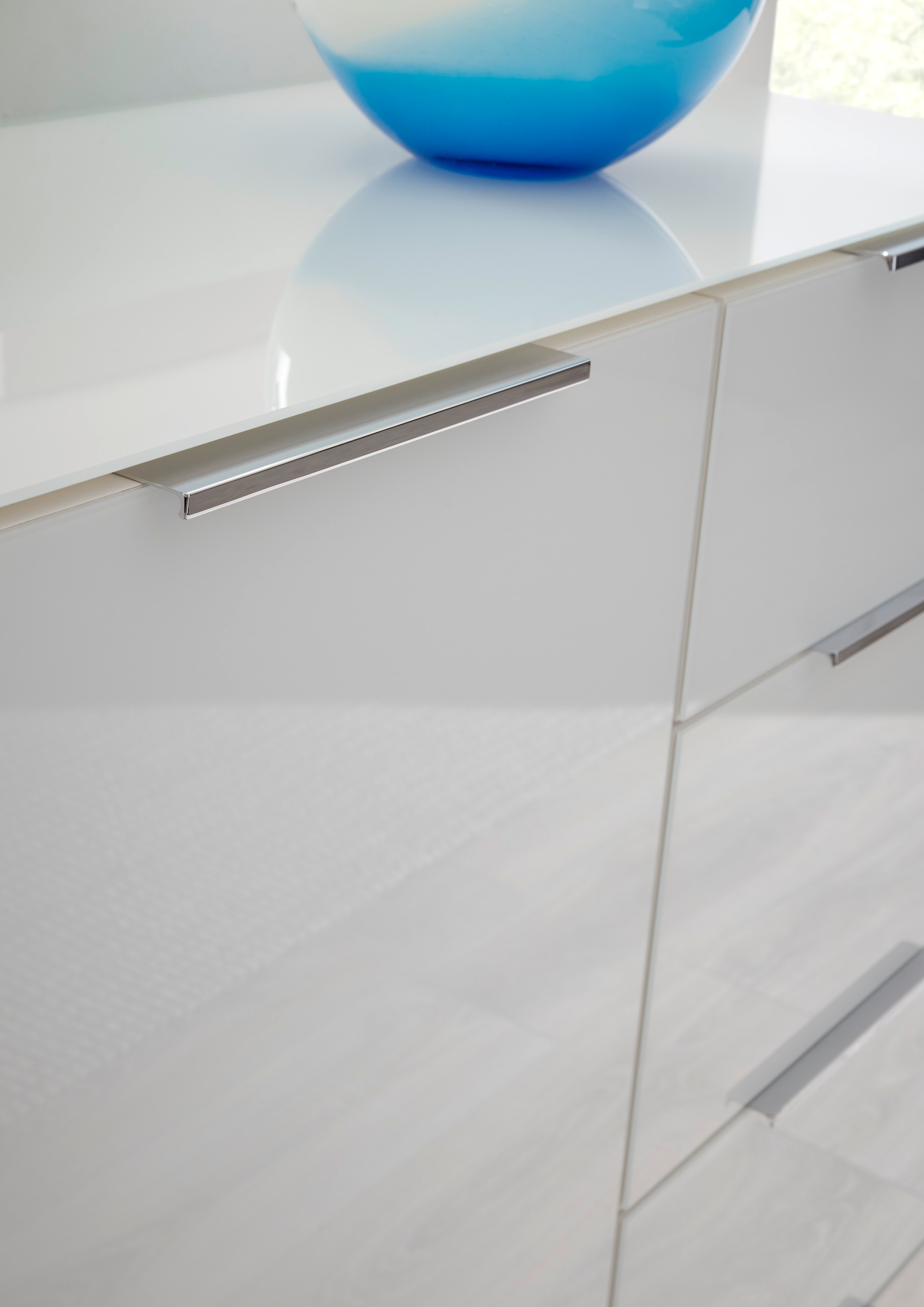 HBZ Kommode »Santorin, BxHxT 180x99x40 cm«, (1 St.), Breite 180cm, Softclose für Türen und Schubkästen, Melaminbeschichtung