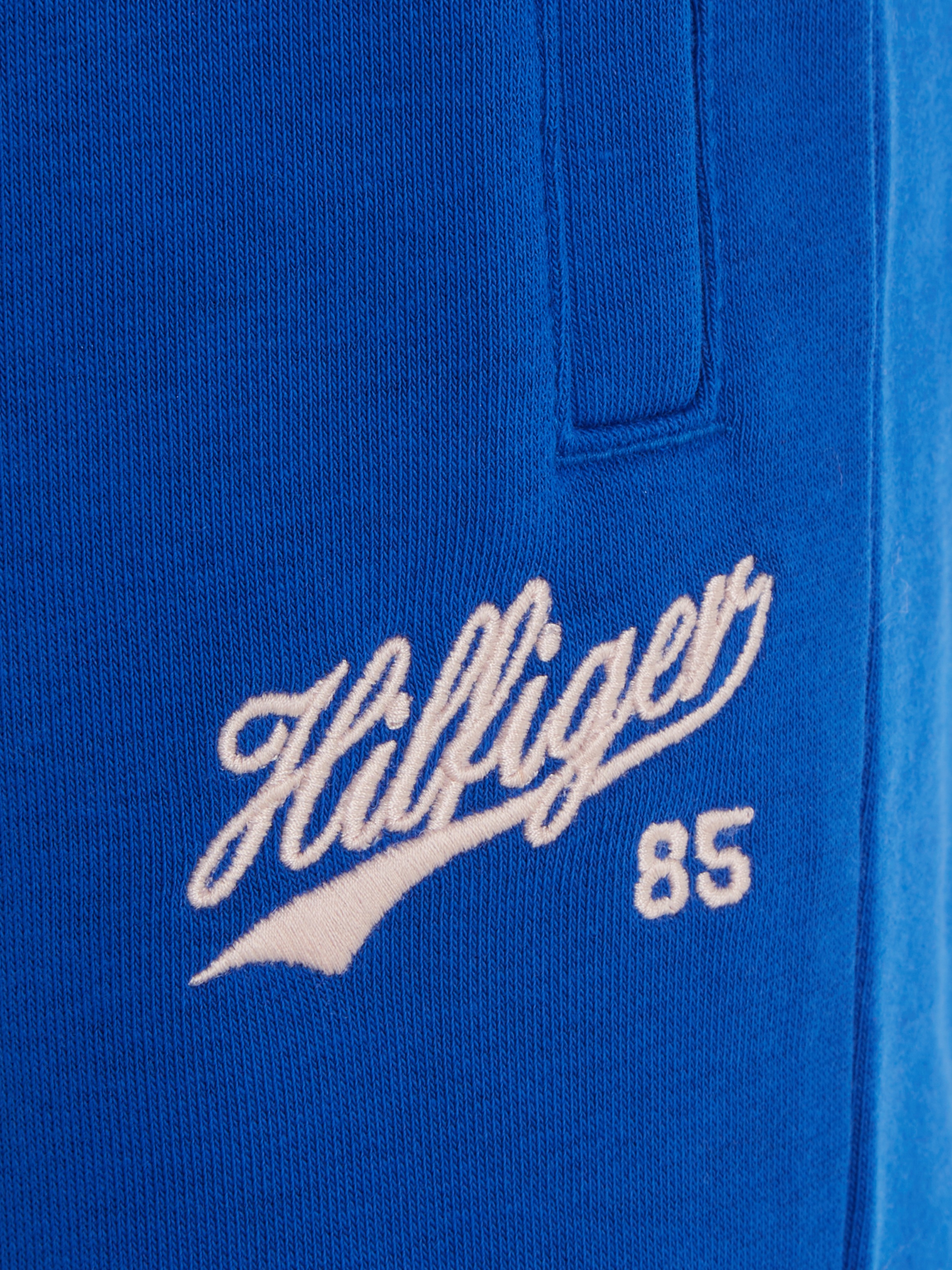 Tommy Hilfiger Sweathose »HILFIGER SCRIPT WIDE SWEATPANT«, mit Logo-Stickereien