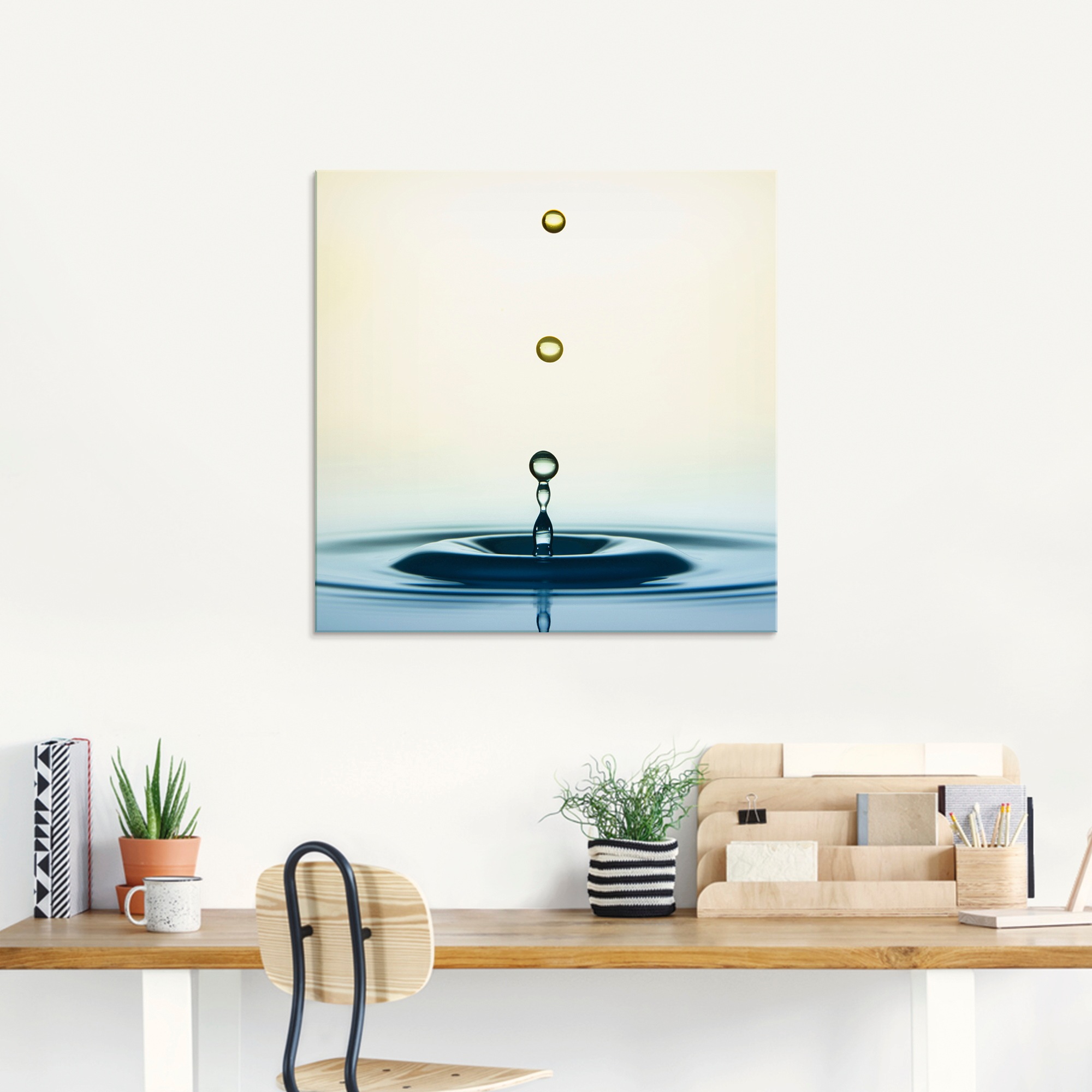Artland Glasbild »Tropfen«, Zen, (1 St.), in verschiedenen Grössen