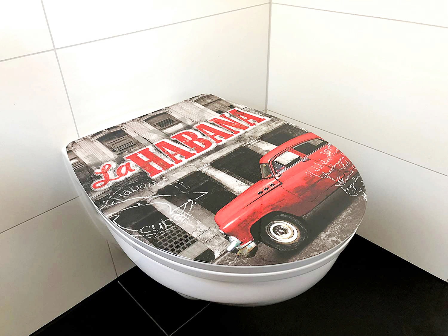 ADOB WC-Sitz "Habana" Absenkautomatik, zur Reinigung auf Knopfdruck abnehmbar
