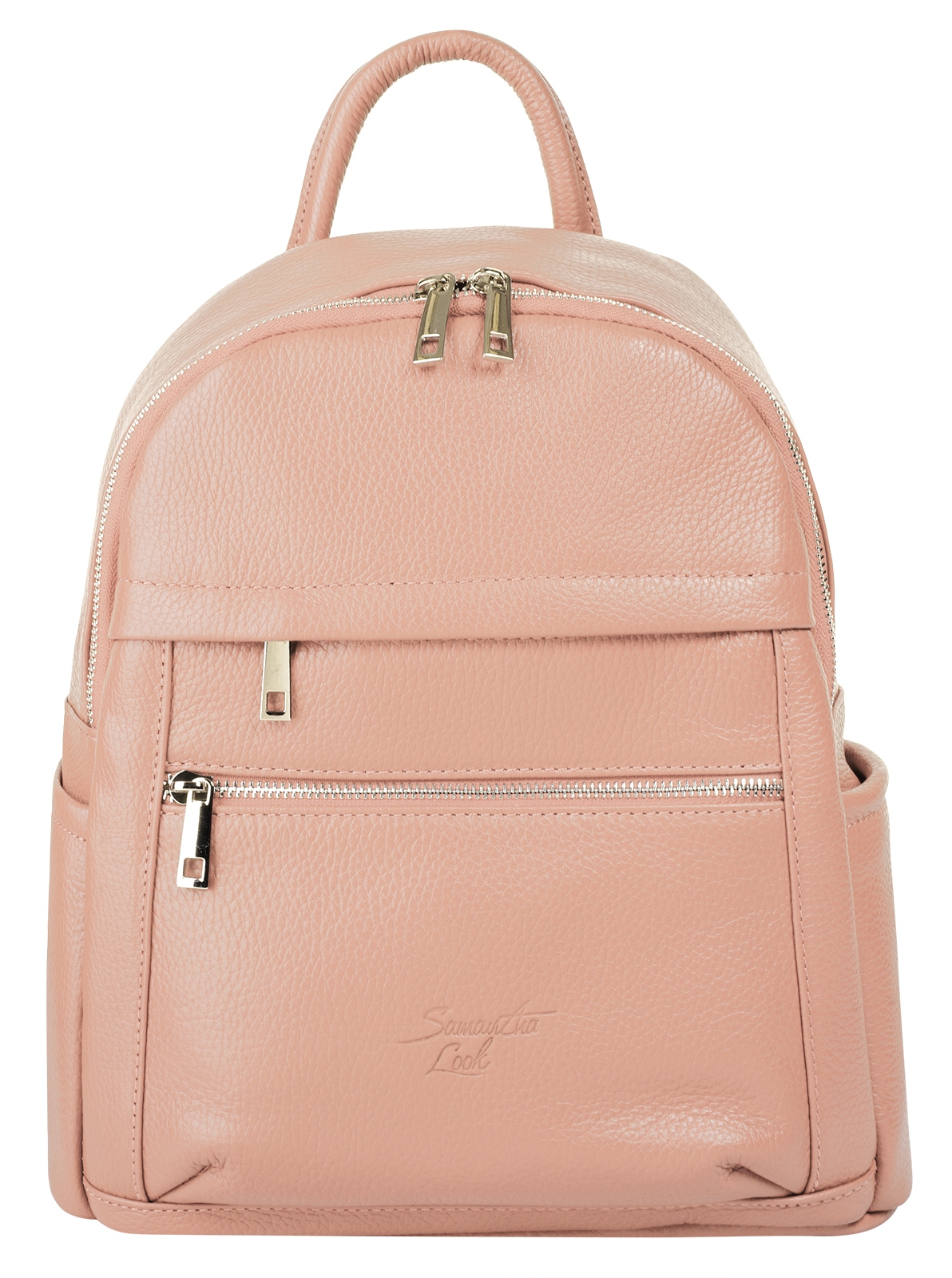 Samantha Look Cityrucksack, echt Leder, Made in Italy