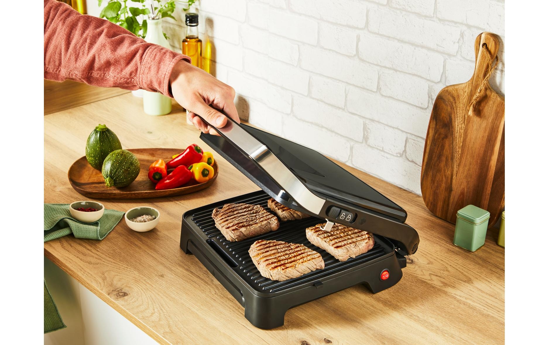 Tefal Kontaktgrill »Inicio Classic GC2718 2000 W«, 2000 W