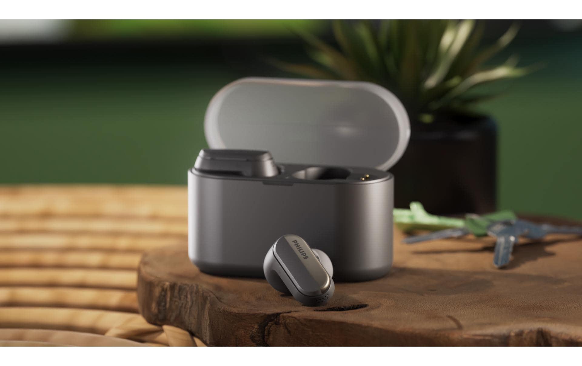 Philips wireless In-Ear-Kopfhörer »In-Ear-Kopfhörer TAT6908BK/00 Schwarz«, Active Noise Cancelling (ANC)