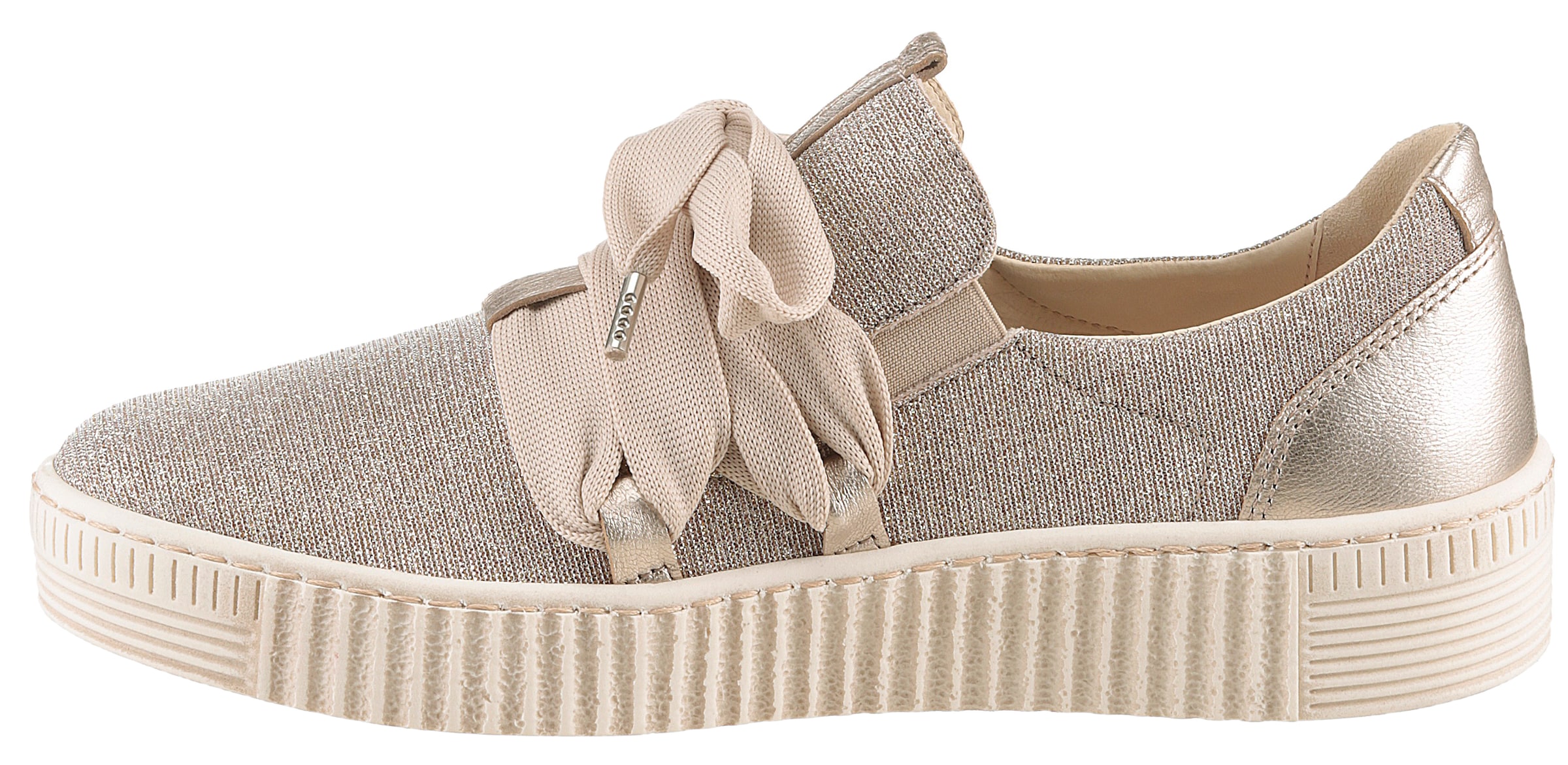 Gabor Slip-On Sneaker, Plateausneaker mit Best Fitting-Ausstattung für eine gute Passform