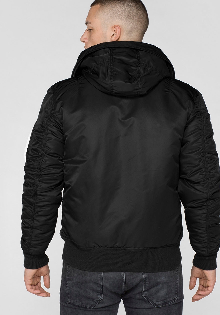 Alpha Industries Bomberjacke »MA-1 HOODED«, mit Kapuze