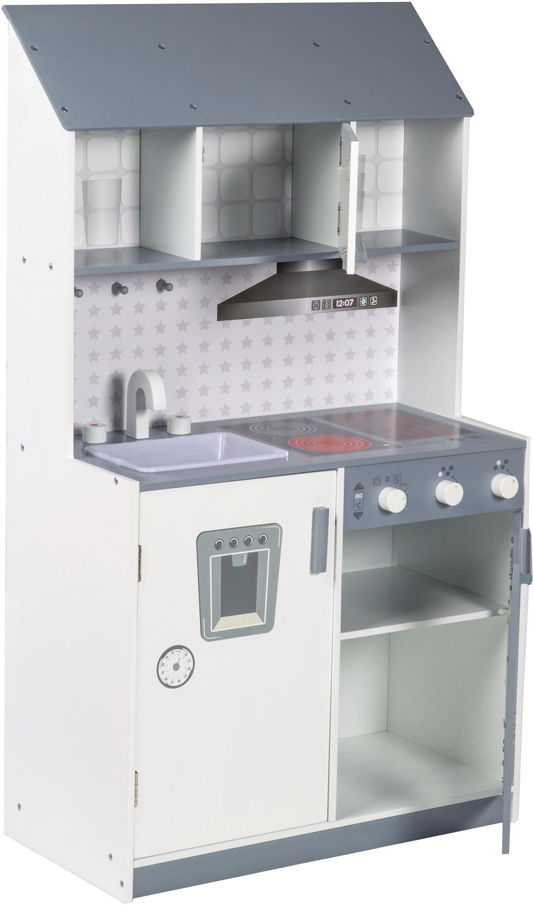 roba® Spielküche »weiss/grau«, aus Holz
