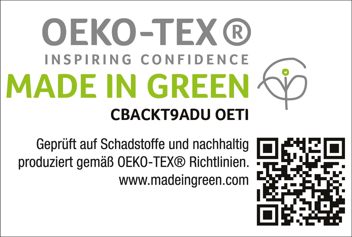 f.a.n. Schlafkomfort Kunstfaserbettdecke »f.a.n. Made in Green "Tegernsee"«, leicht, (1 St.), ressourcenschonend hergestellt