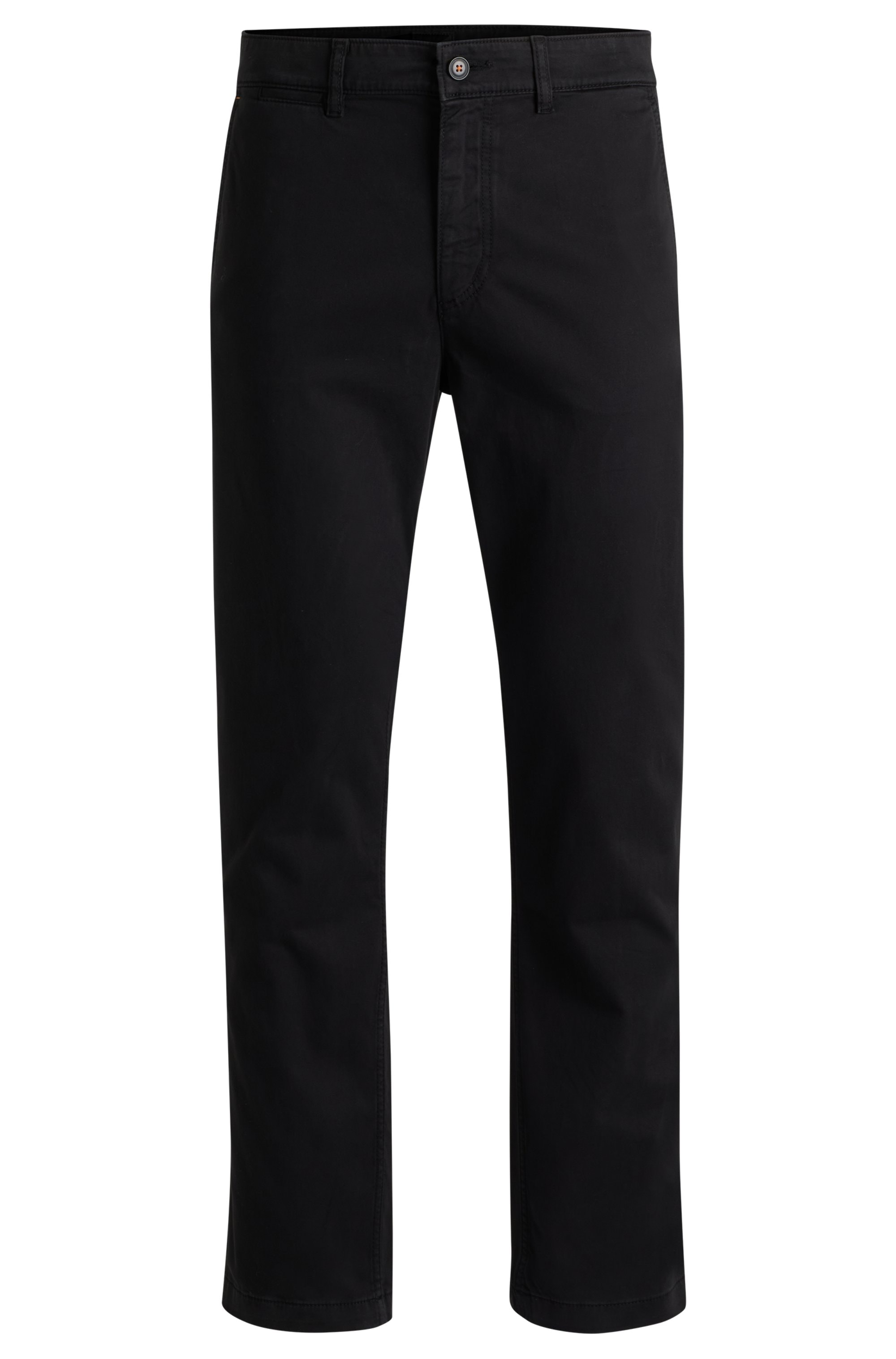 BOSS ORANGE Chinohose "Regular" in gerader From