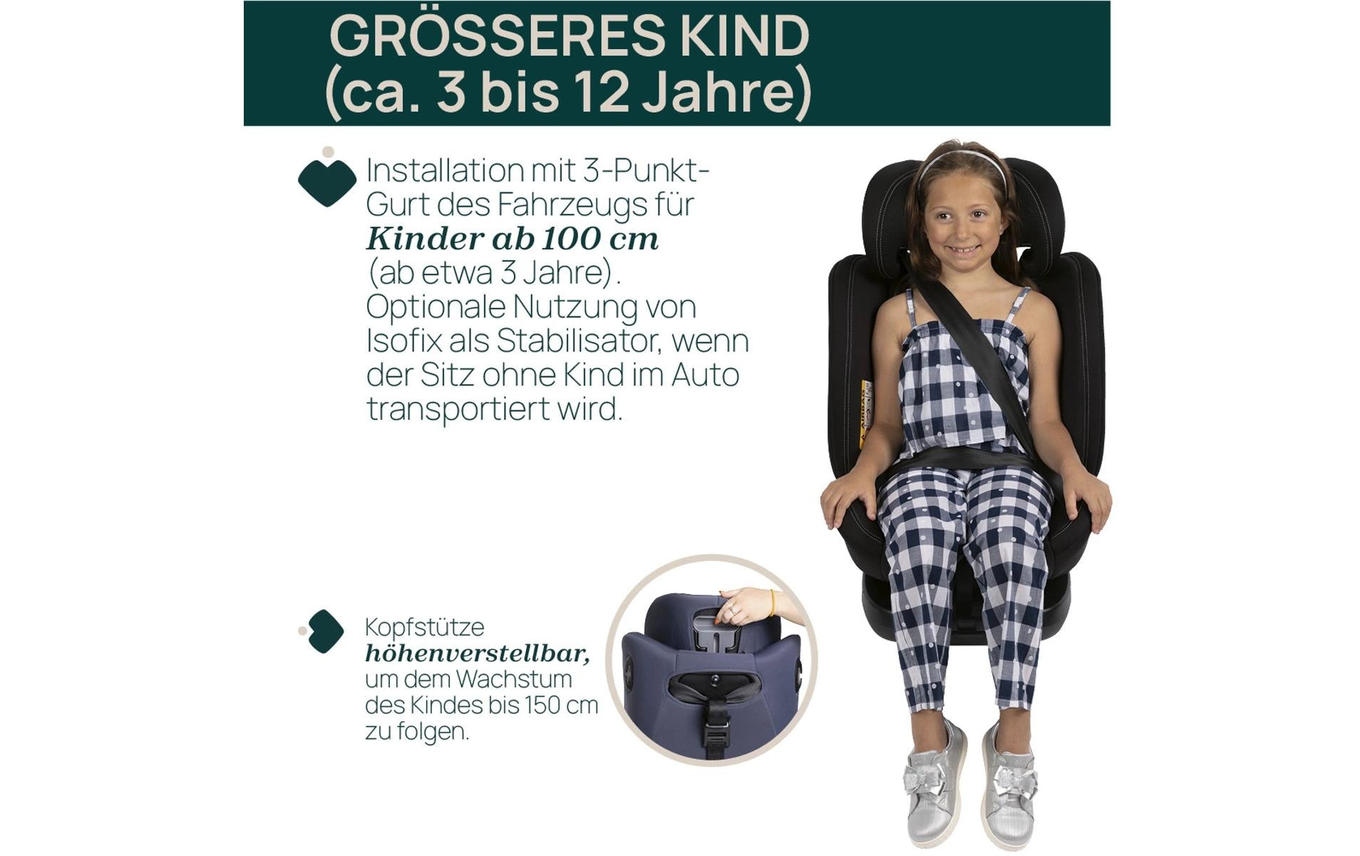 Chicco Autokindersitz »Chicco Kindersitz Unico Evo i-Size Classic 40 - 150 cm«