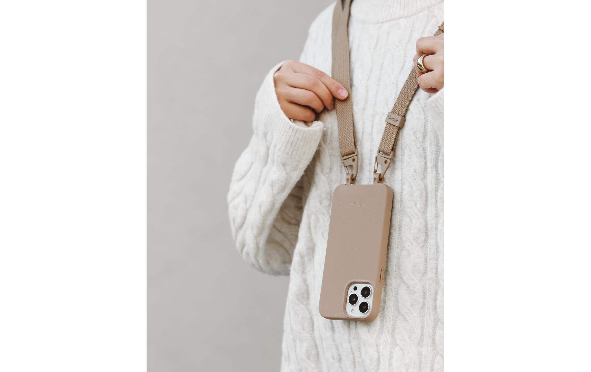 Woodcessories Backcover »Bio Change«, iPhone 14 Pro, Leicht, zu 100% biologisch abbaubar