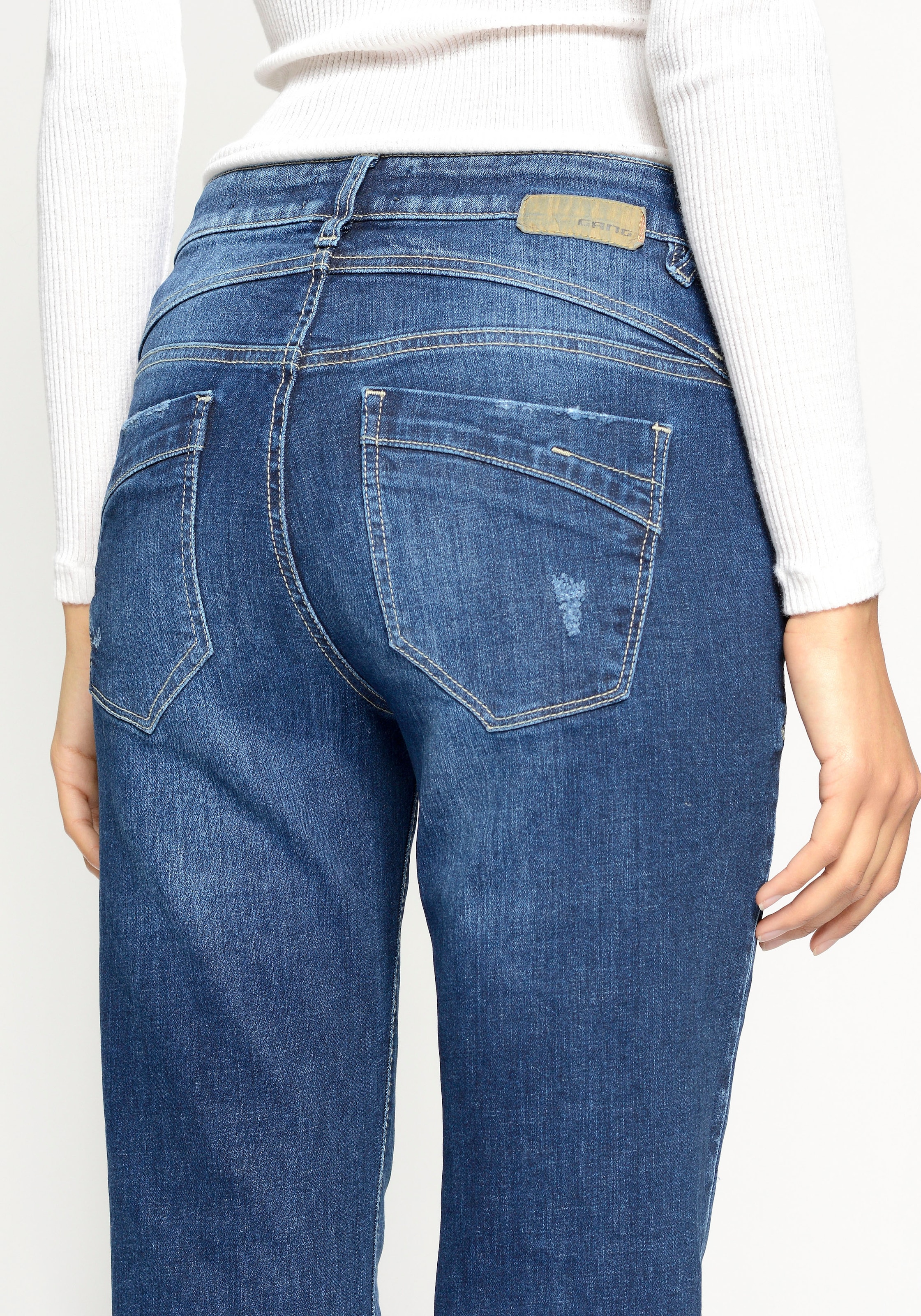 online kaufen bei »94RUBINA« Schweiz Jelmoli-Versand Straight-Jeans GANG