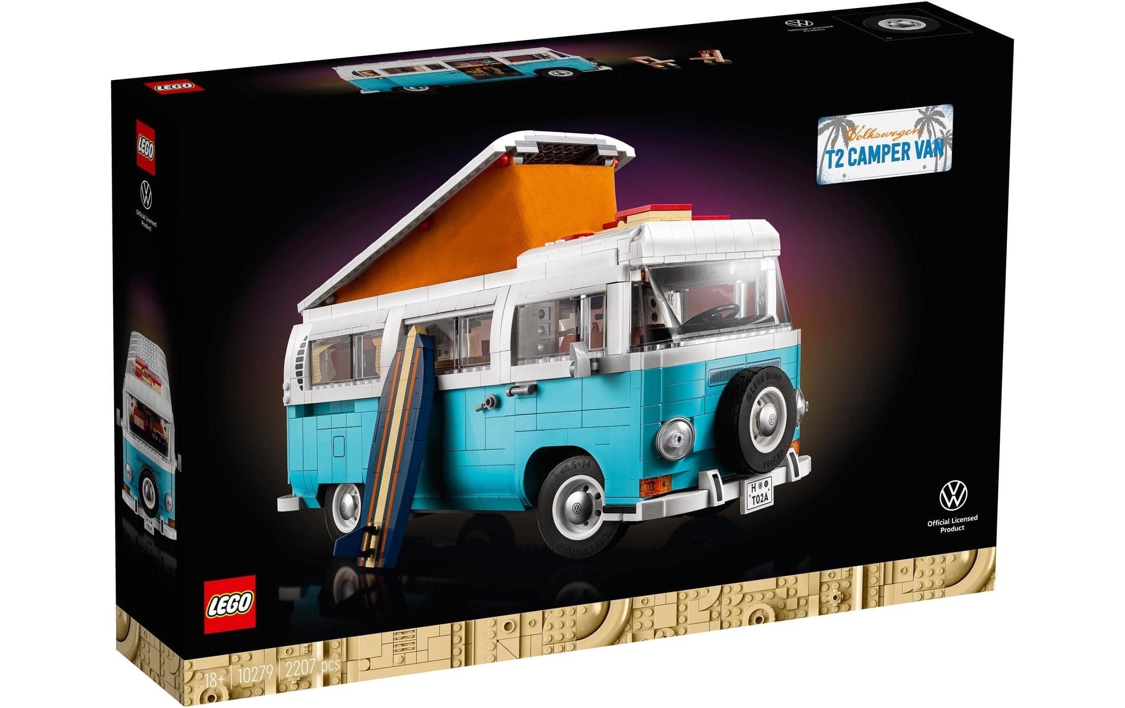 LEGO® Konstruktionsspielsteine »Volkswagen T2 Camping«