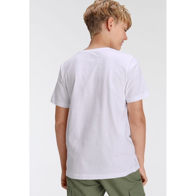 ✵ Quiksilver T-Shirt »Jungen Doppelpack mit Logodruck«, (Packung, 2 tlg.)  online ordern | Jelmoli-Versand