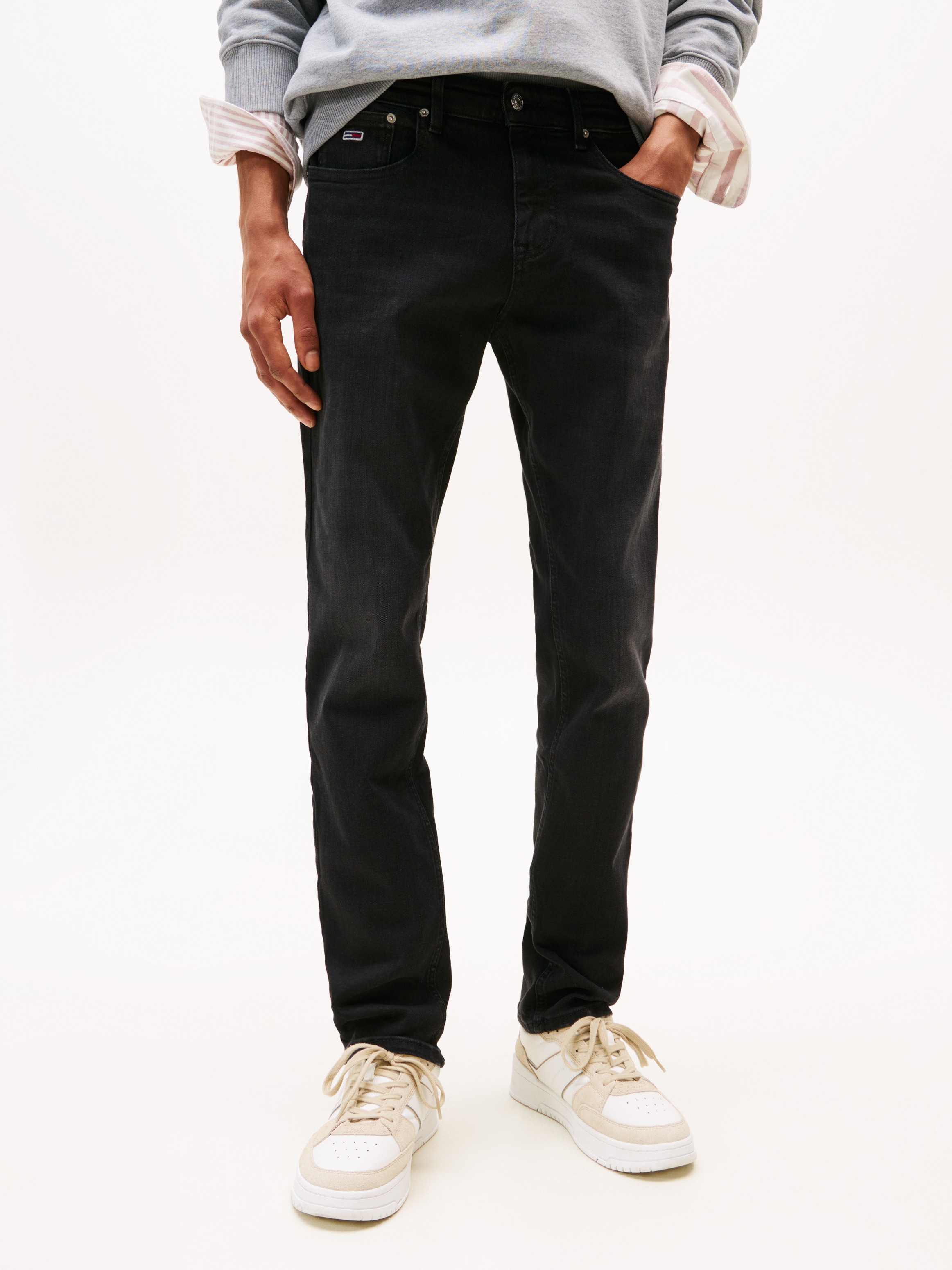 Tommy Jeans Slim-fit-Jeans »Scanton Slim« Slim‑Fit‑Jeans mit mittlerer Leibhöhe, 5‑Pocket‑Design