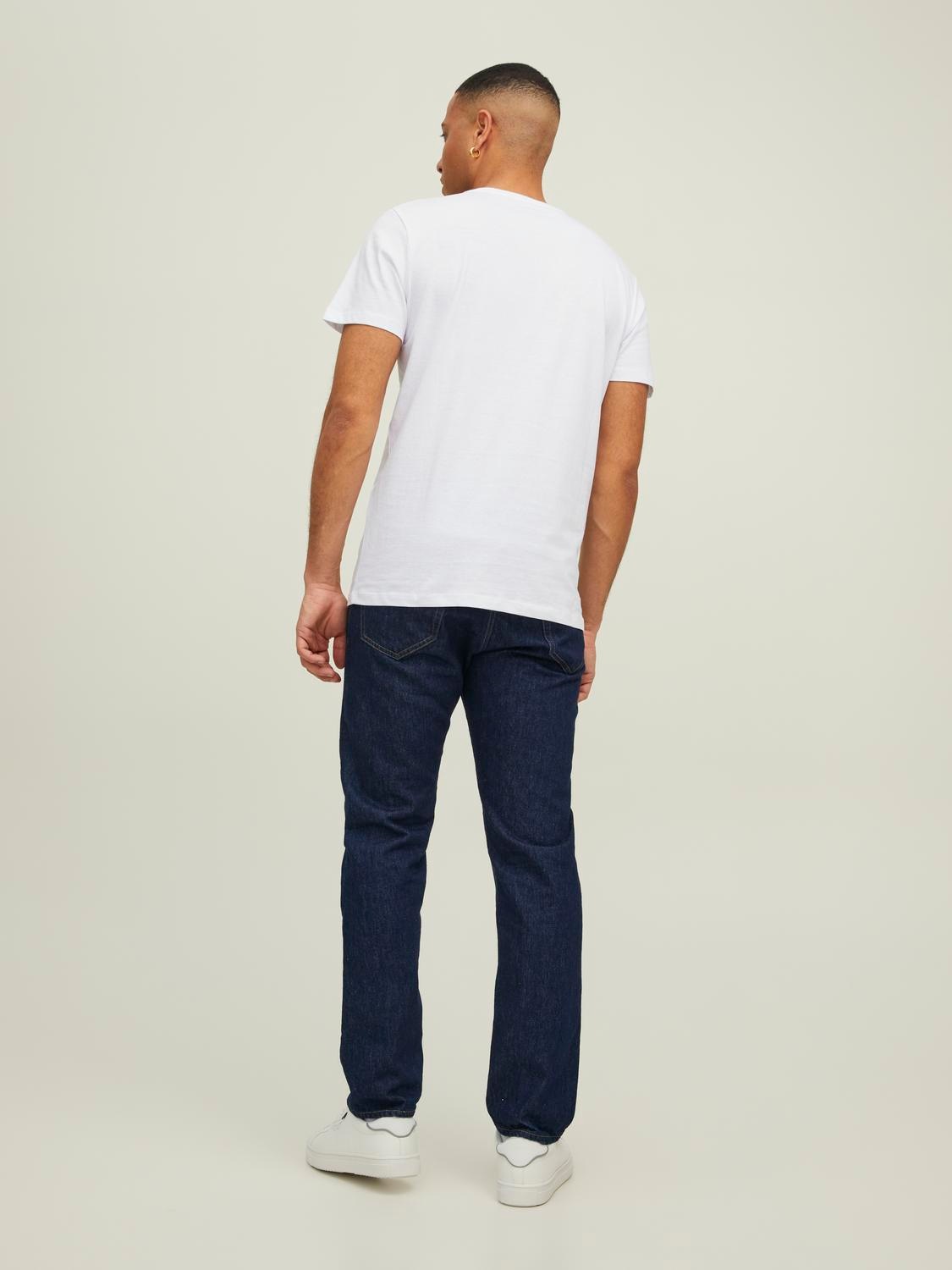 Jack & Jones Rundhalsshirt »JJETHAN TEE SS CREW NECK 3PK MP NOOS«, (Packung, 3 tlg., 3er-Pack)