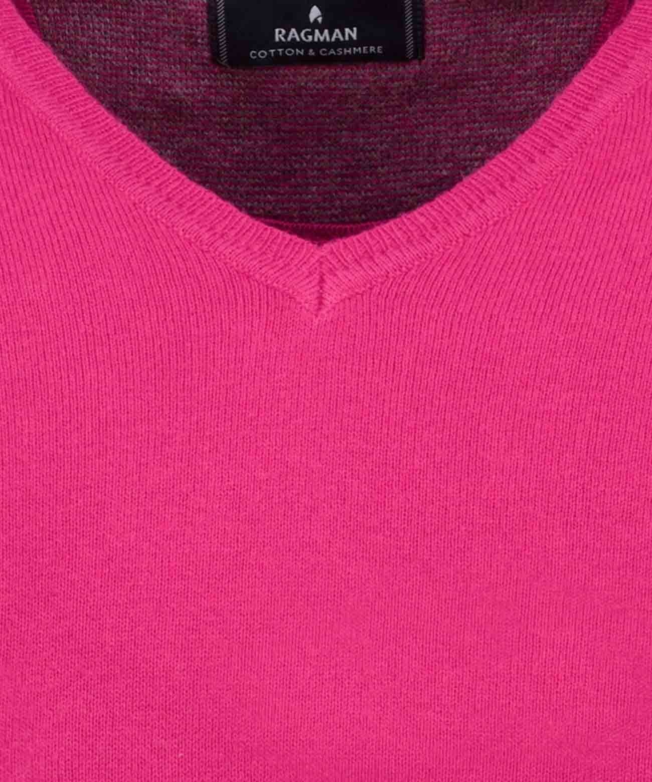 RAGMAN V-Ausschnitt-Pullover