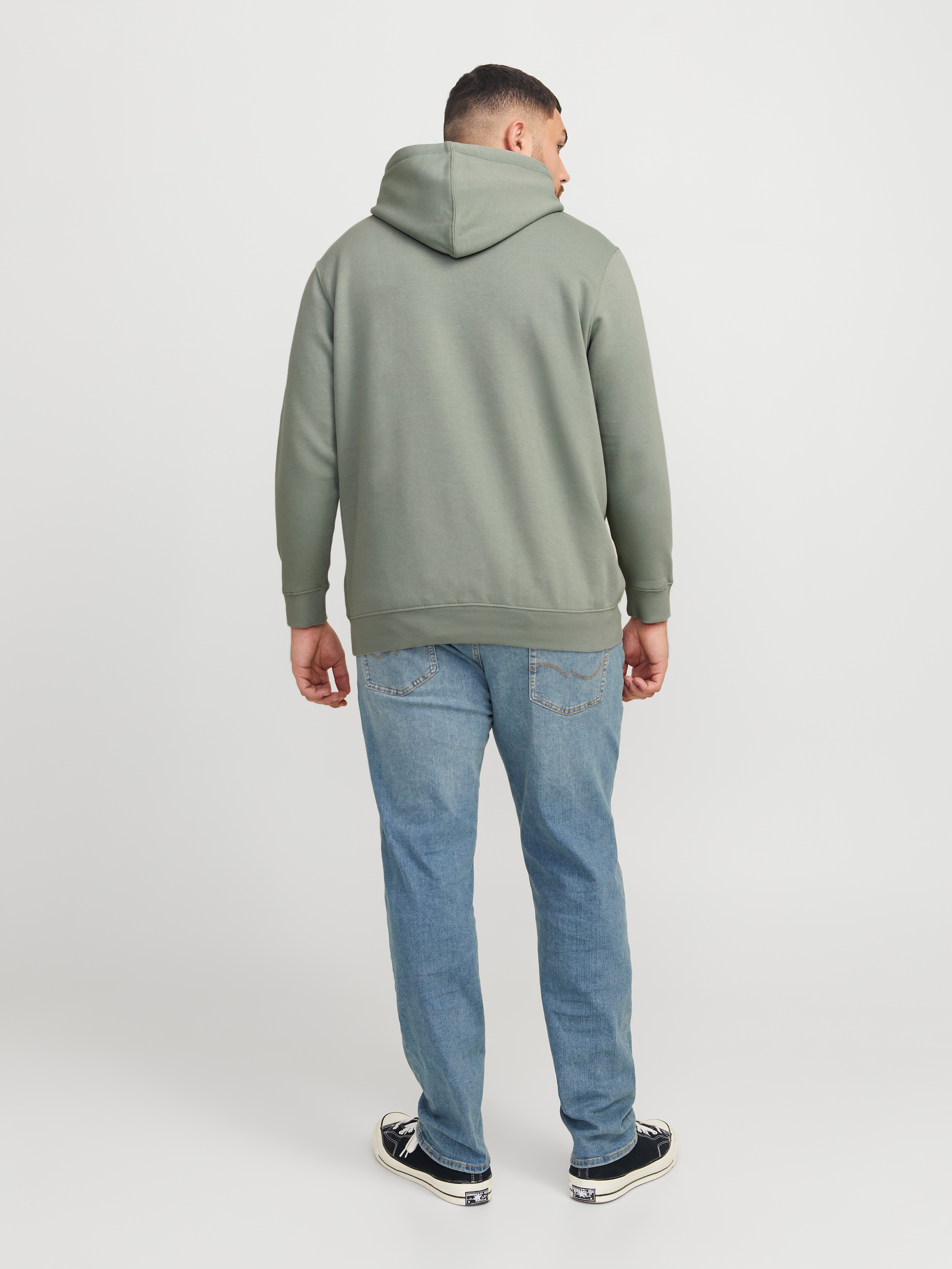 Jack & Jones PlusSize Kapuzensweatshirt »JJESTAR JJ SWEAT HOOD NOOS PLS«, mit Kängurutasche