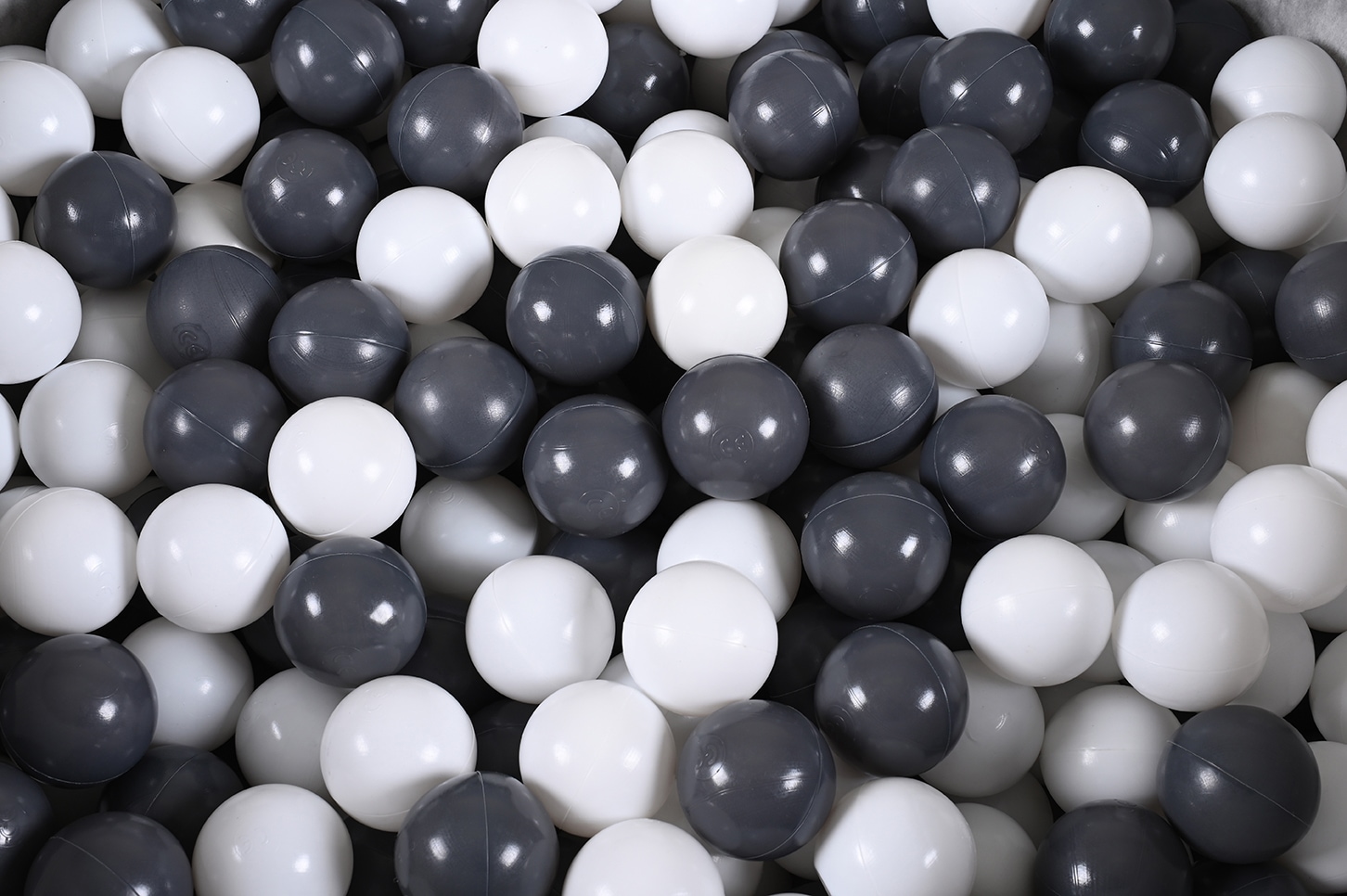 Knorrtoys® Bällebad »Soft, Geo Grey«, mit 300 Bällen Grey/creme; Made in Europe