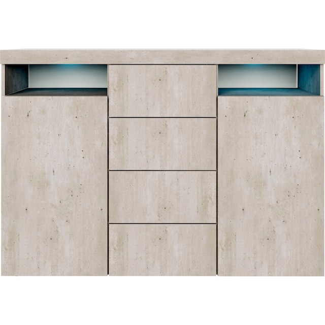 ❤ borchardt Möbel Highboard »Kapstadt«, Breite 139 cm entdecken im  Jelmoli-Online Shop