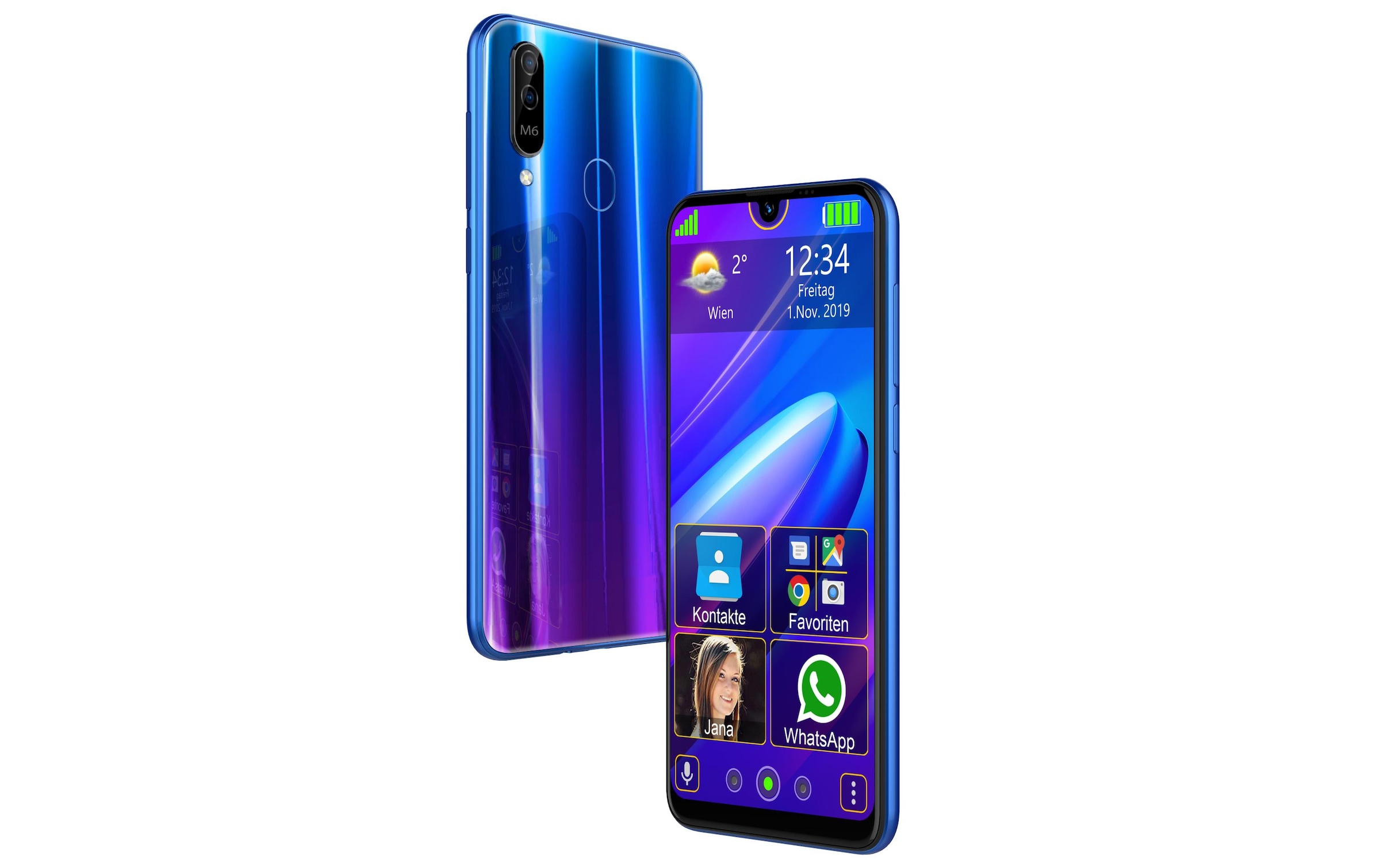 Beafon Seniorenhandy »M6«, Blau