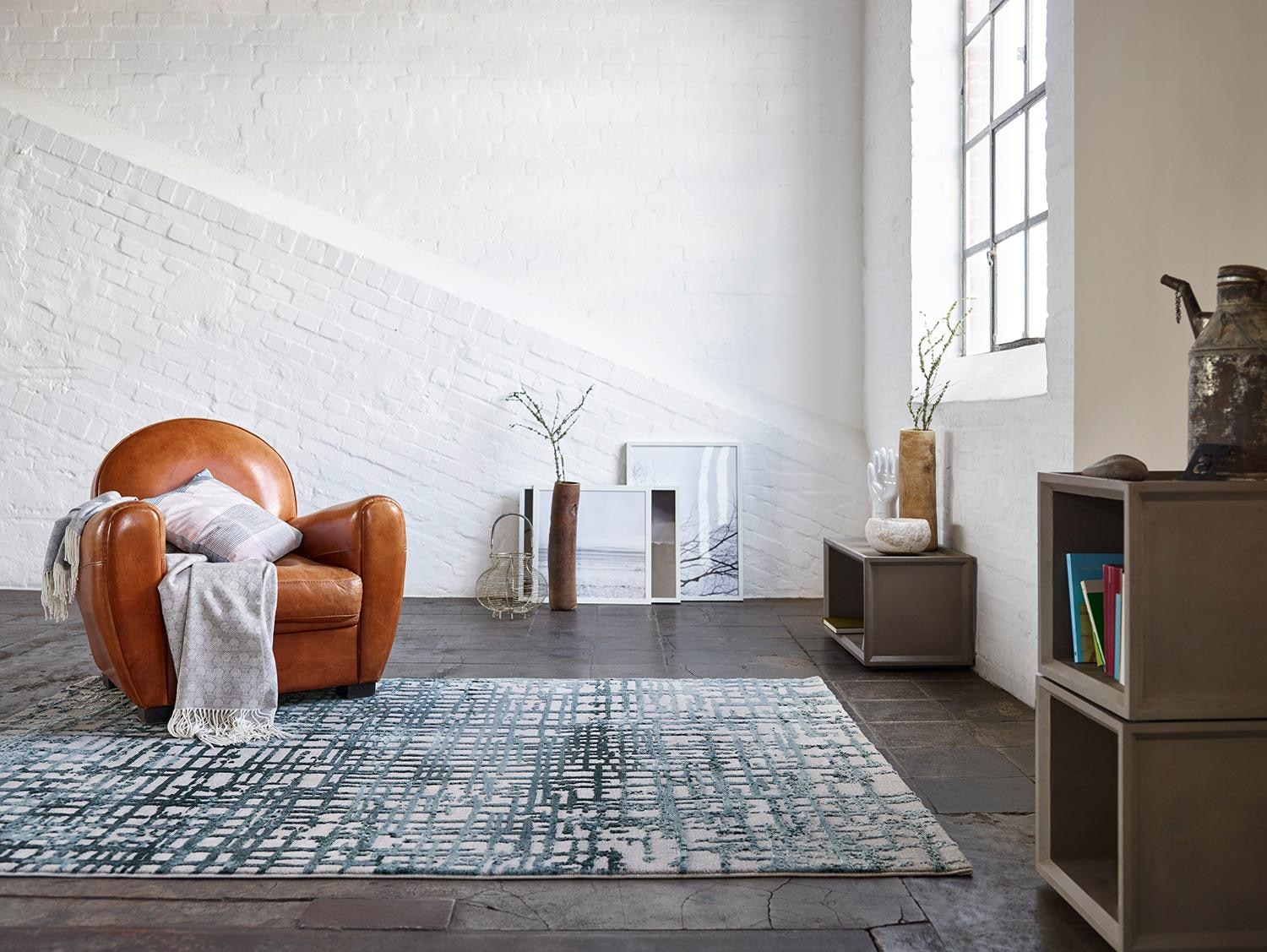 Esprit Teppich »Velvet Grid«, rechteckig, Wohnzimmer online shoppen |  Jelmoli-Versand