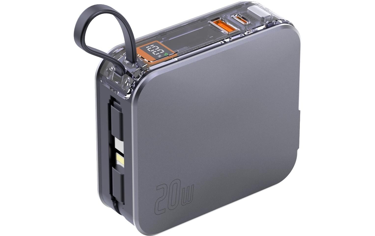 4smarts Powerbank »3in1 Hybrid Charger Lucid 10000 mAh«