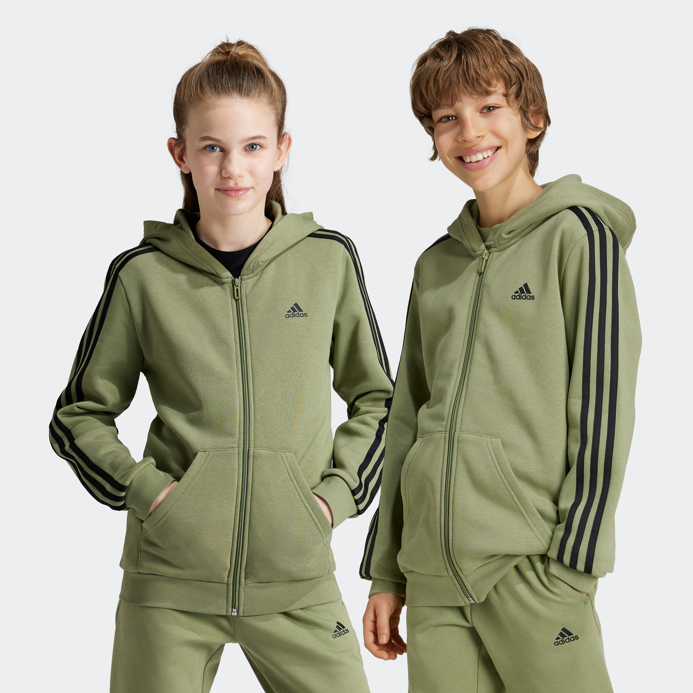 adidas Sportswear Kapuzensweatshirt »U 3S FL FZ HOOD«