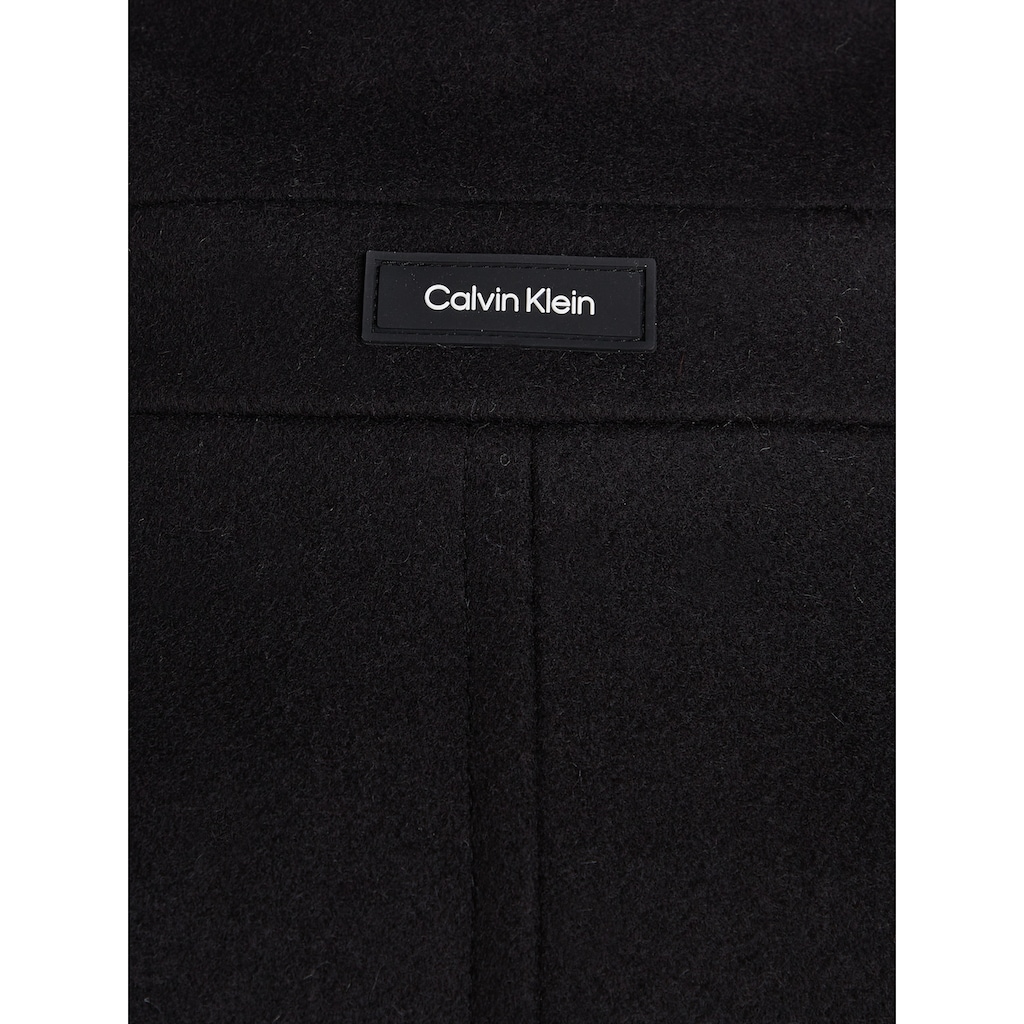 Calvin Klein Wollmantel »MODERN WOOL BLEND COAT«