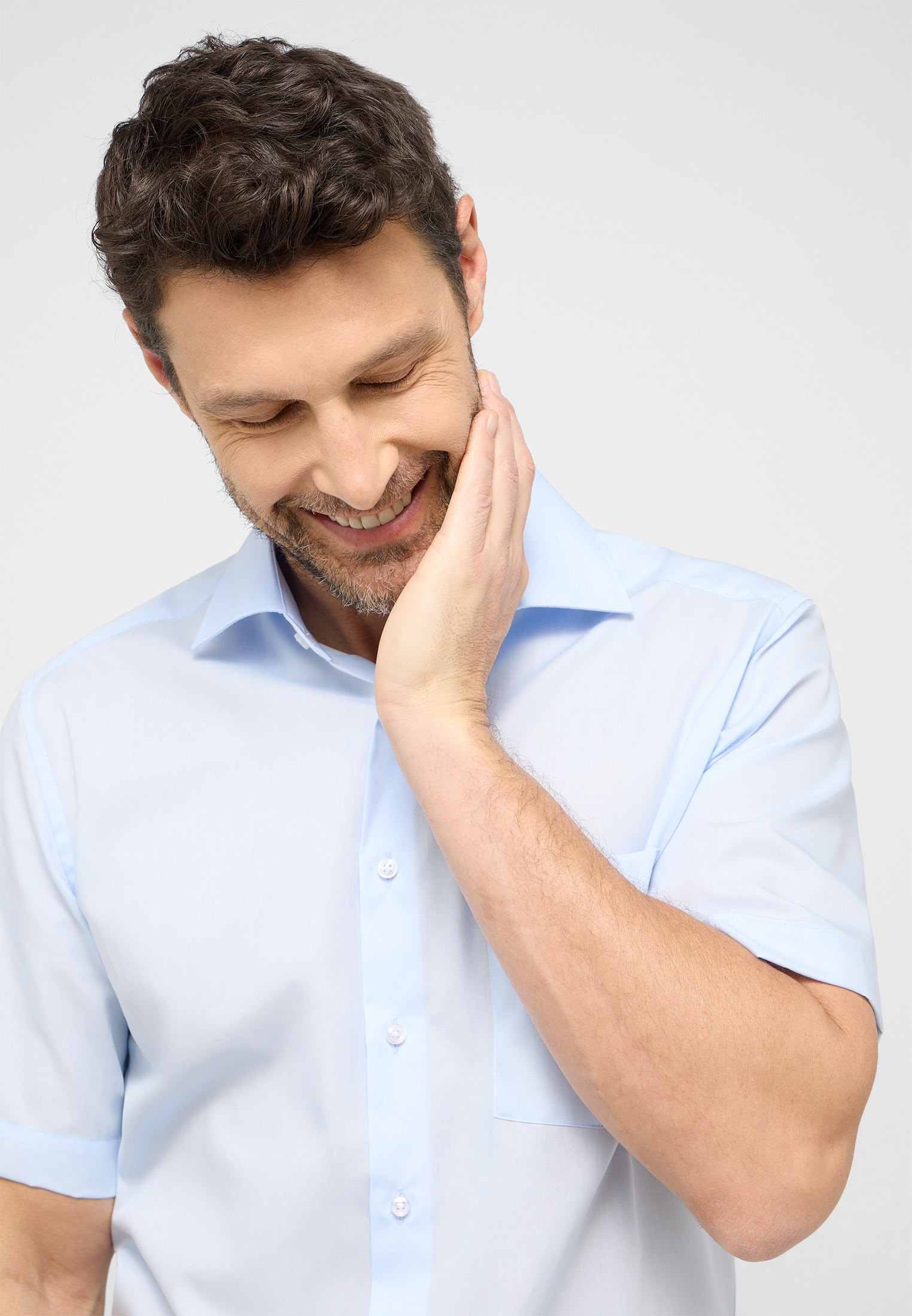 Eterna Kurzarmhemd »MODERN FIT«, NON IRON (bügelfrei)