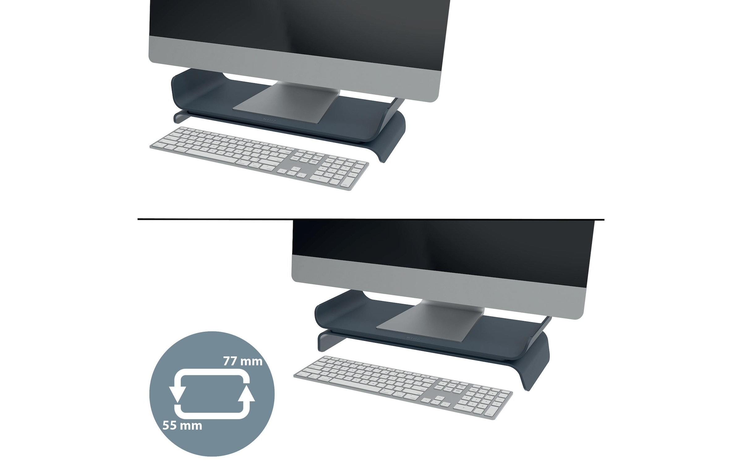 LEITZ TV-Ständer »verstellbarer Monitorständer«