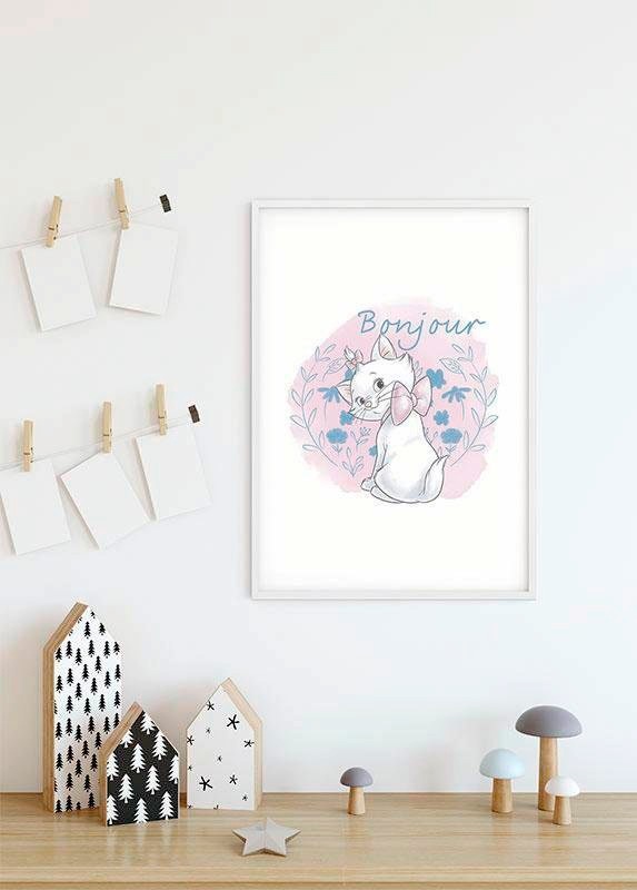 Komar Bild "Aristocats Marie" Disney 1 Stk. tlg. Wandbild zur Dekoration im Kinderzimmer - ohne Rahmen