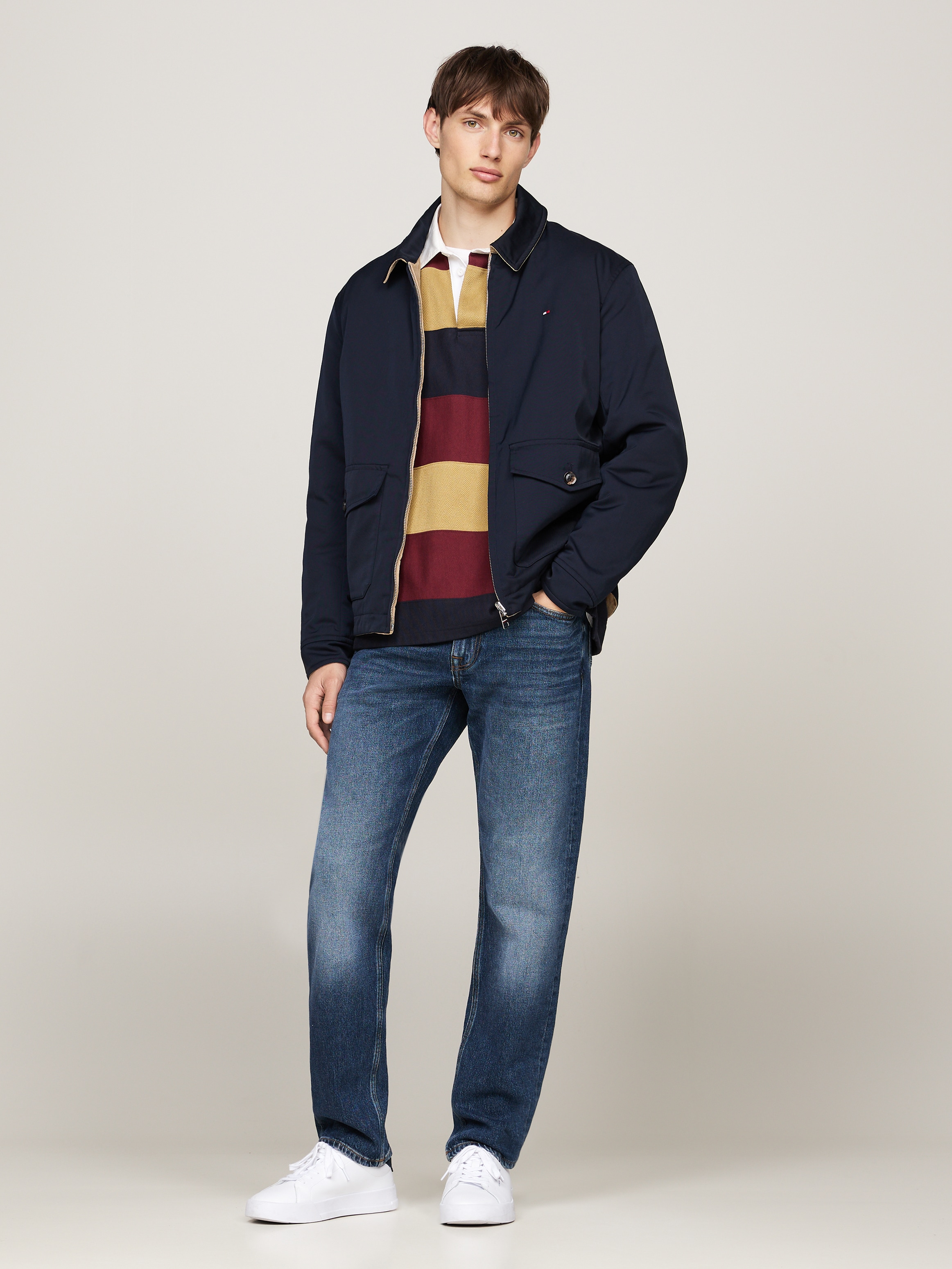 Tommy Hilfiger Wendejacke »REVERSIBLE IVY JACKET«, von beiden Seiten tragbar