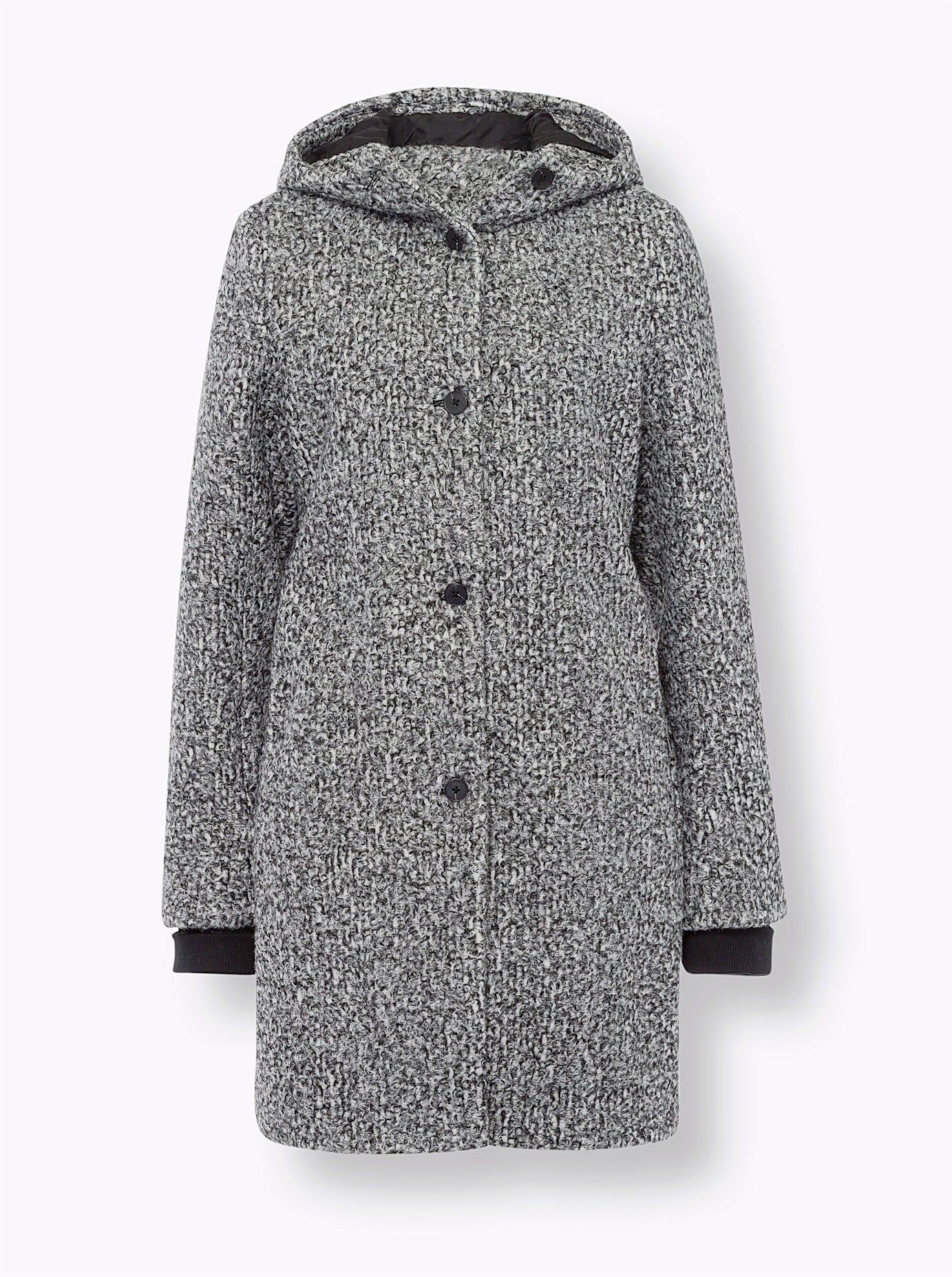 heine Langjacke, mit Kapuze