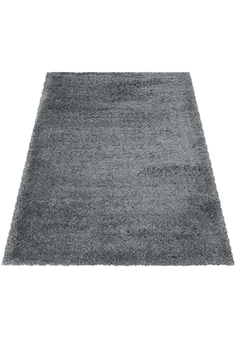 Hochflor-Teppich »FLUFFY 3500«, rechteckig, Langflor, Shaggy, uni, robust, auch in...