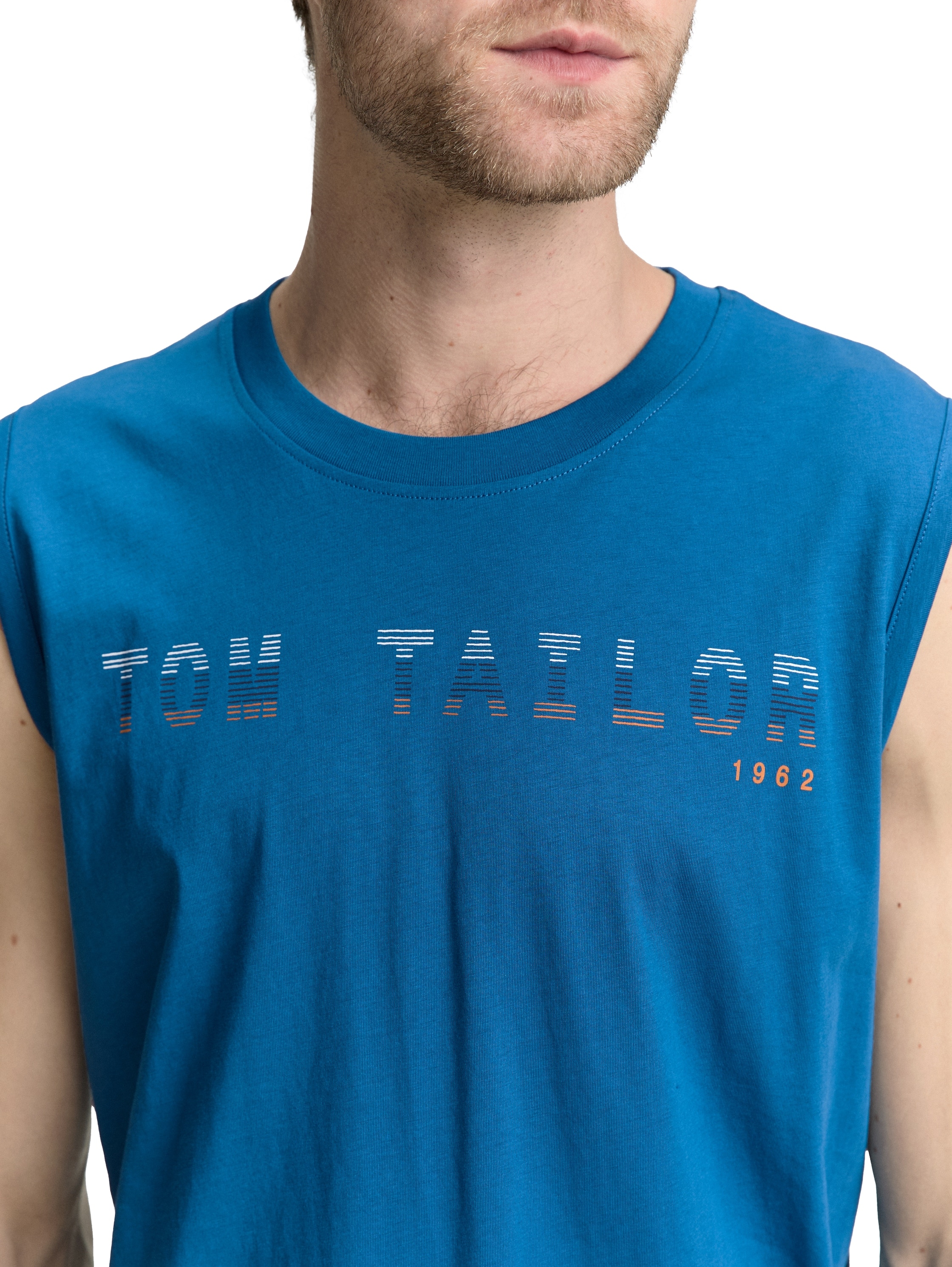TOM TAILOR T-Shirt, mit Logo-Print