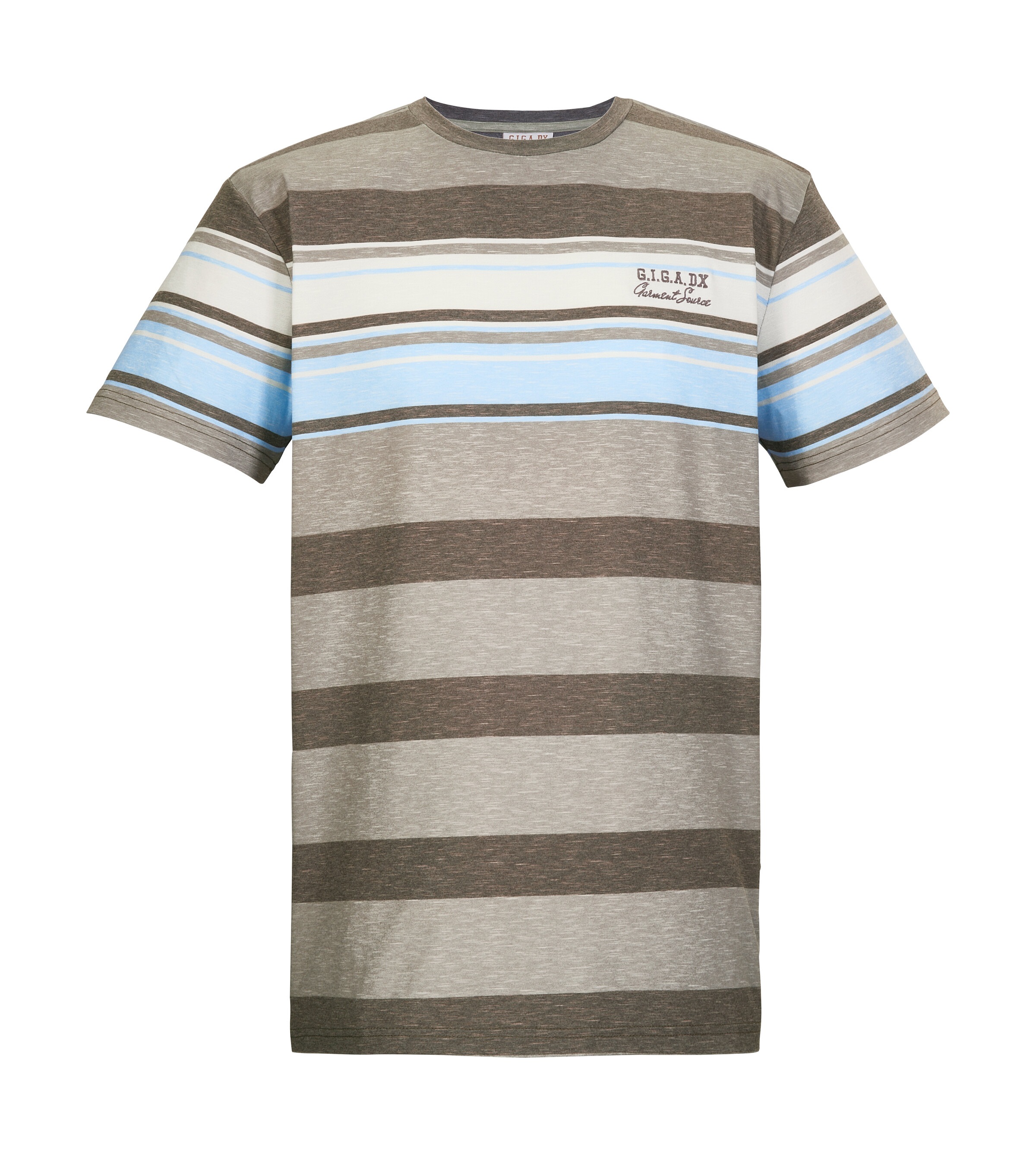G.I.G.A. DX by killtec T-Shirt »GS 86 MN TSHRT« leichtes, weiches Material, gestreifte Melange-Optik