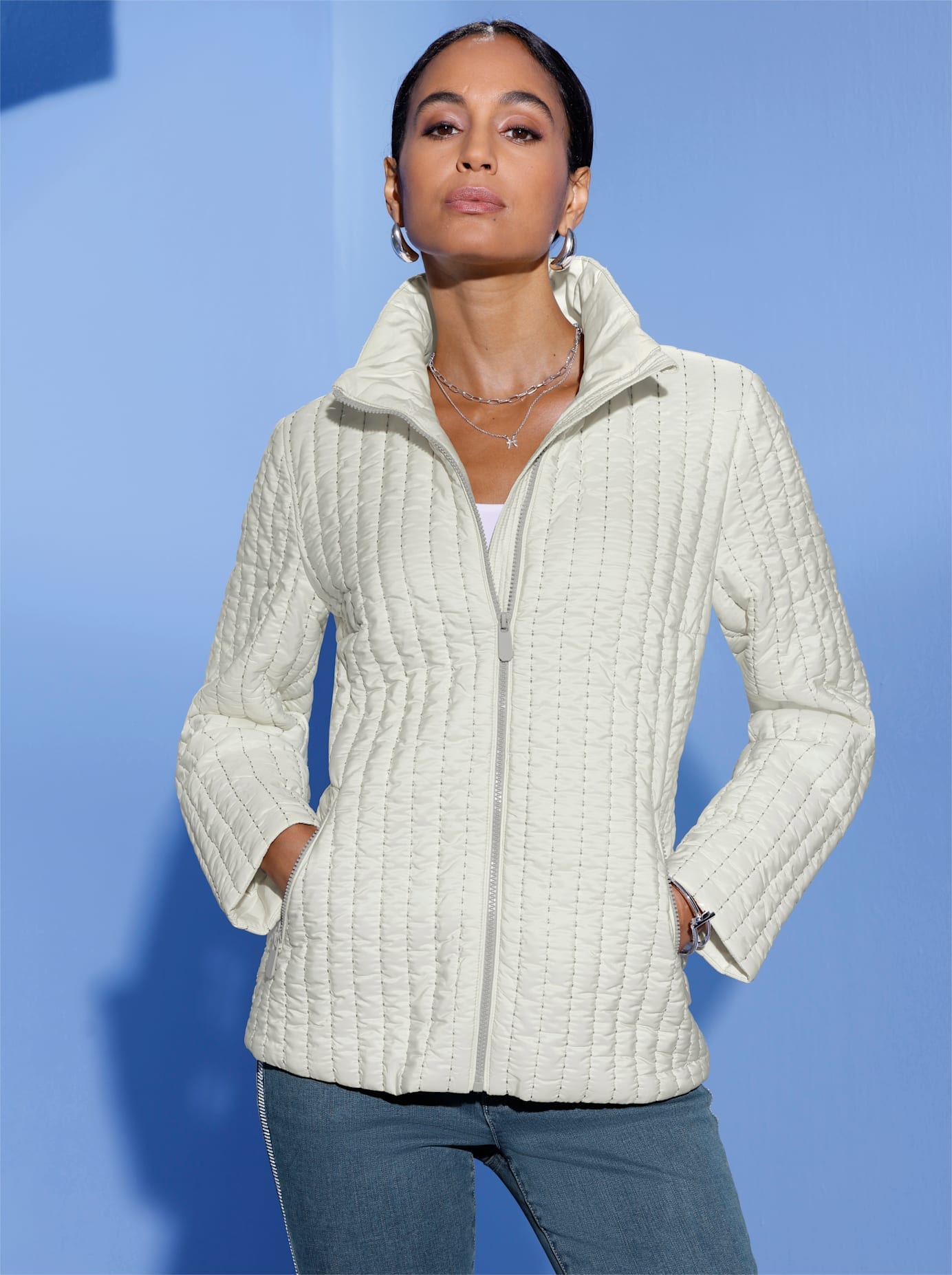 creation L Steppjacke ohne Kapuze