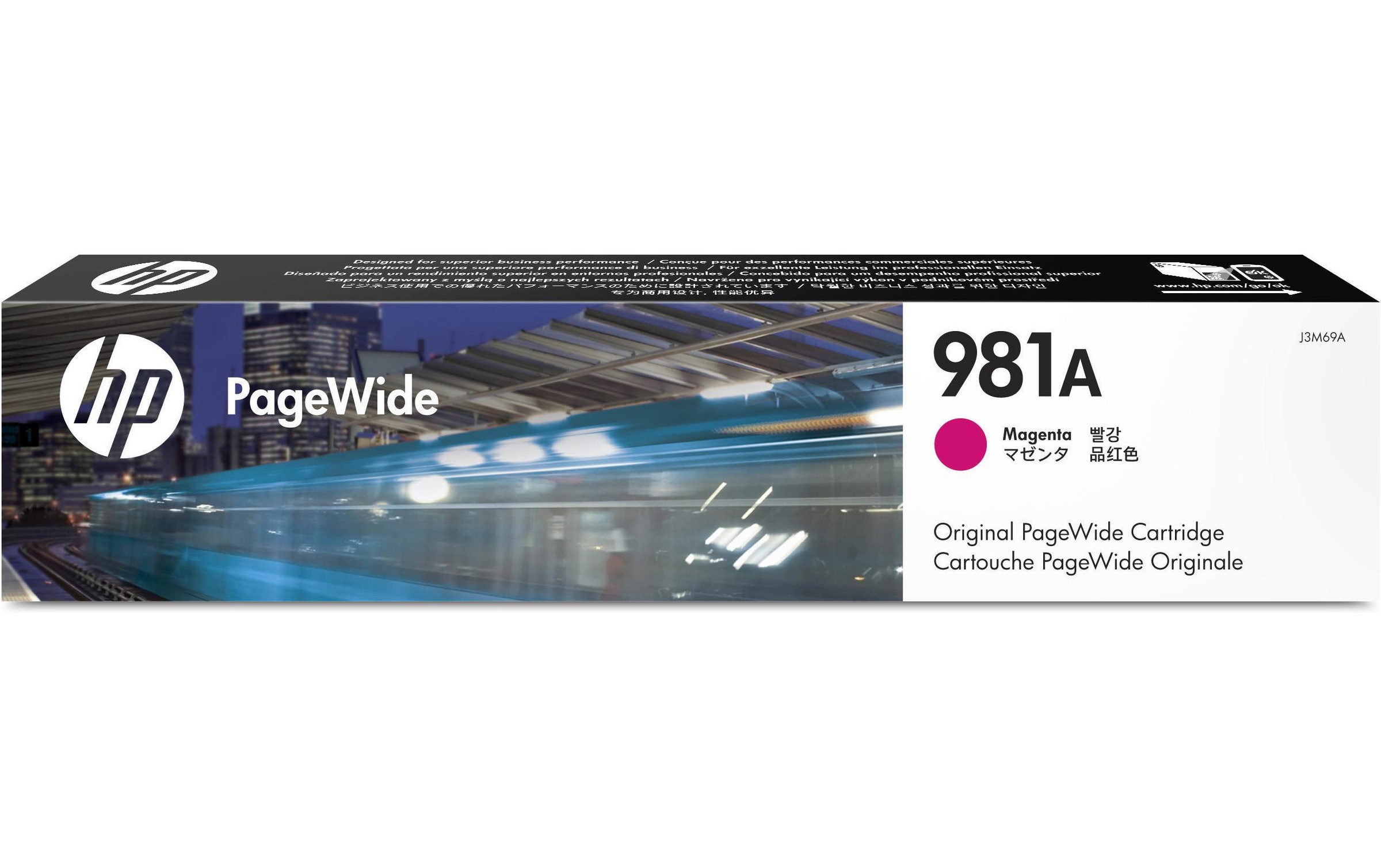 HP Tintenpatrone »Nr. 981A (J3M69A) Magenta«
