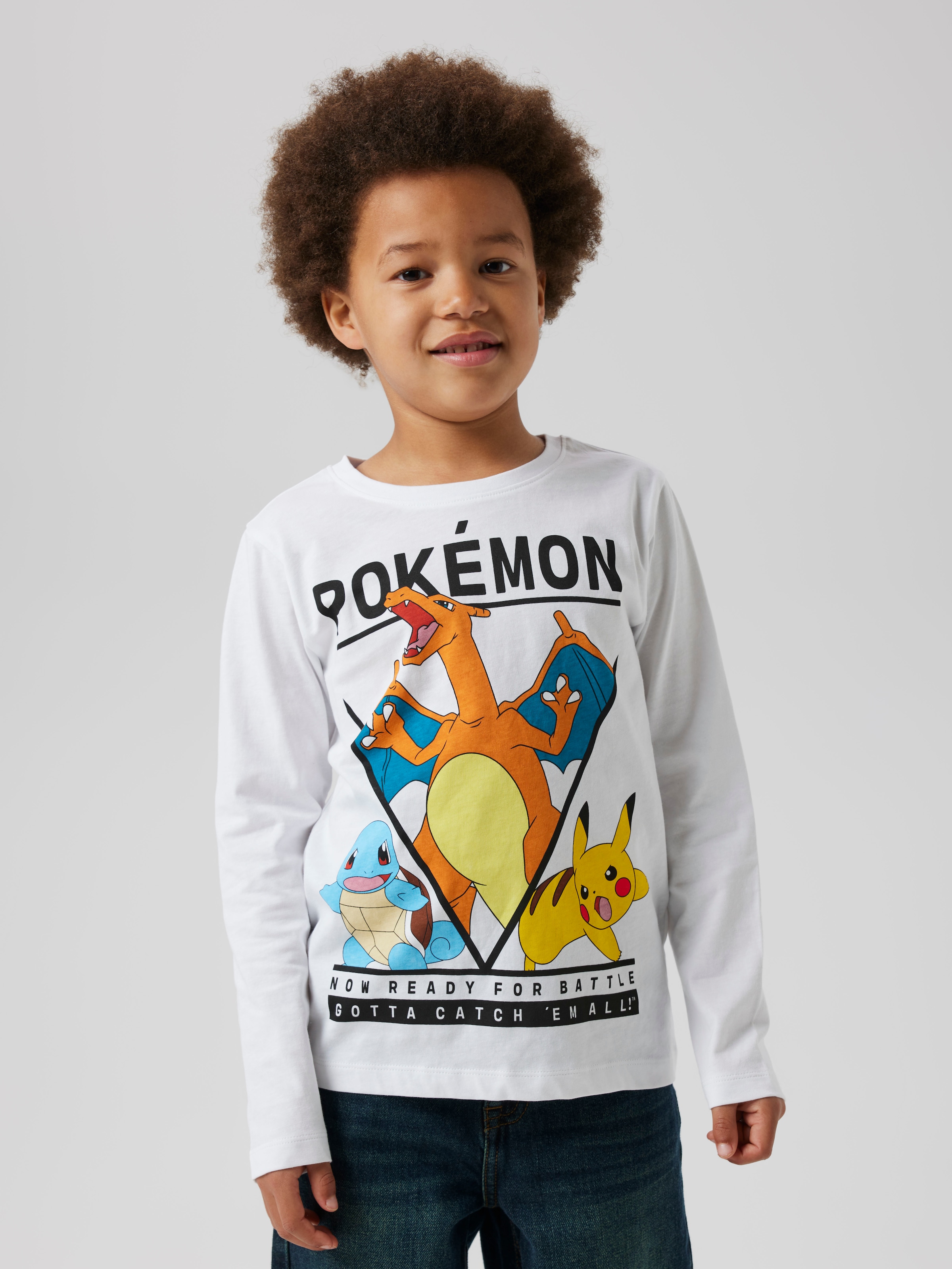 Name It Langarmshirt »NKMAST POKEMON LS NREG TOP BOX NOOS SKY«