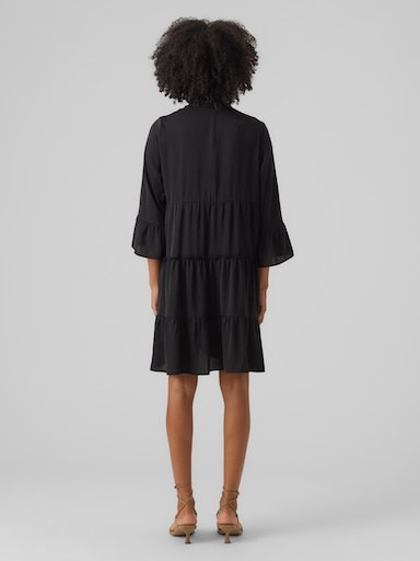 Vero Moda Tunikakleid »VMKATRINE 3/4 SHORT DRESS WVN NOOS«, mit Volant  online kaufen | Jelmoli-Versand | Gemusterte Kleider