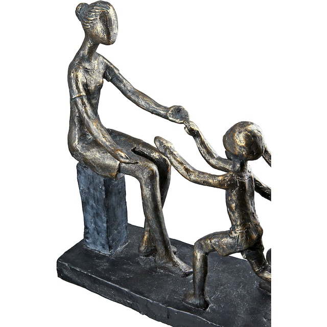 Casablanca by Gilde Dekofigur »Skulptur In meine Arme, bronzefarben/grau«,  grau online kaufen | Jelmoli-Versand