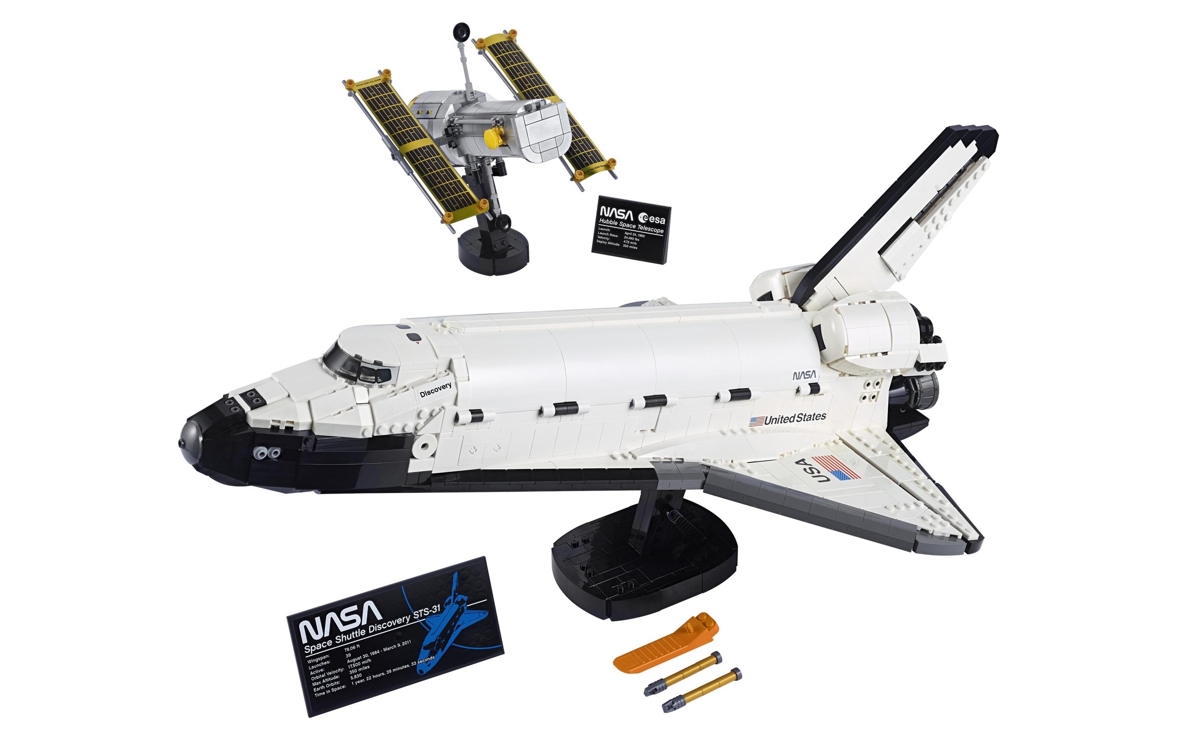 LEGO® Konstruktionsspielsteine »Space Shuttle Discovery 10283«, (2354 St.)